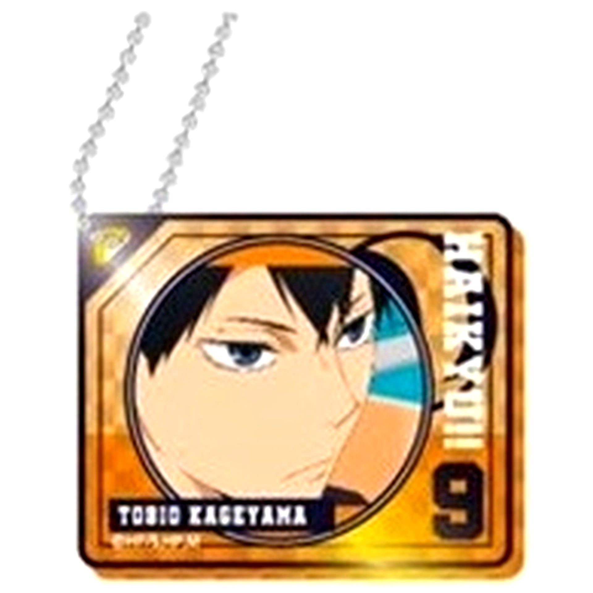 Tobio Kageyama Haikyu!! TO THE TOP Kiratto Deco Frame Acrylic Keychain Karasuno [USED]