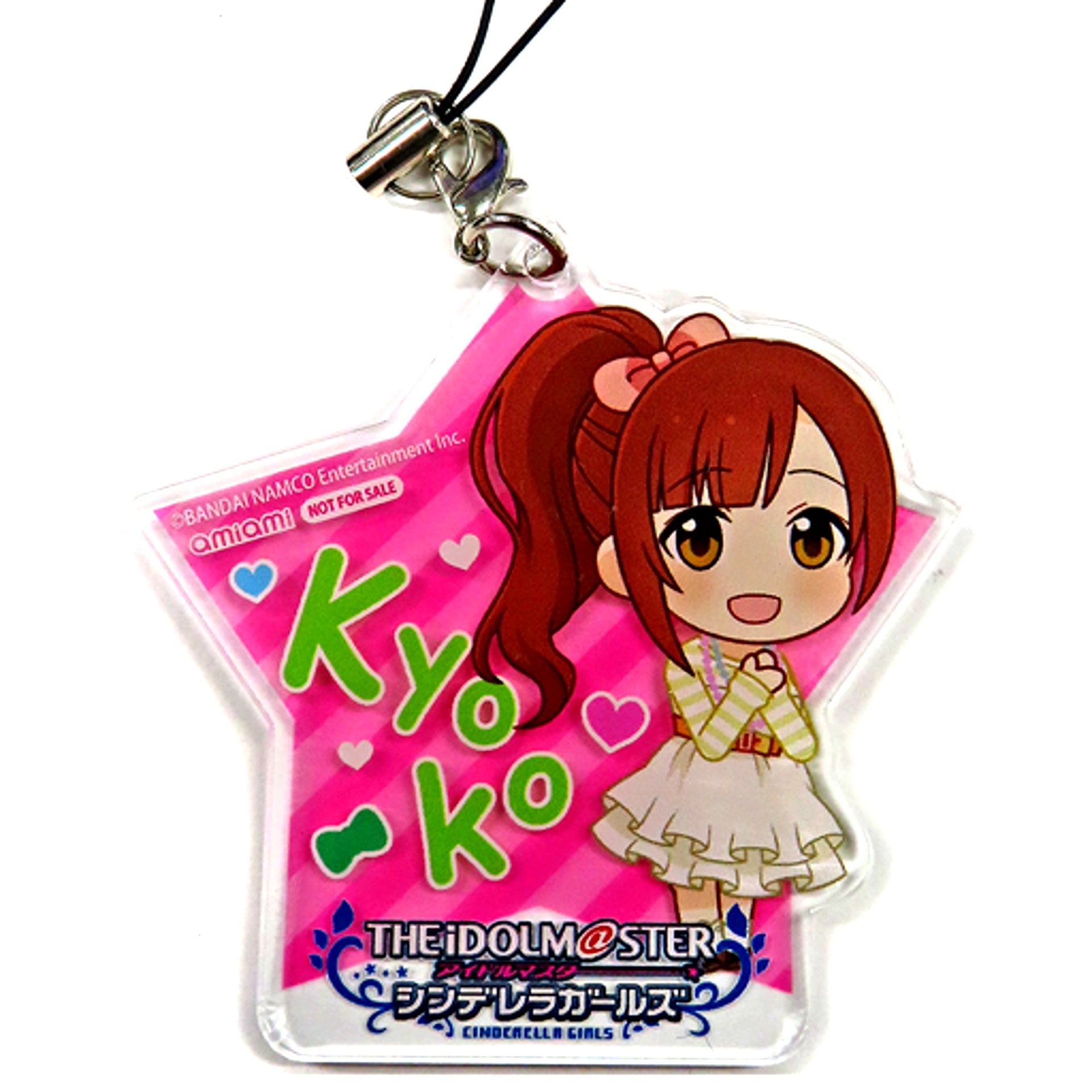 Kyoko Igarashi Petit Derella The Idolmaster Cinderella Girls Acrylic Strap Love Letter Ver. 1/8 PVC ABS Figure Bonus AmiAmi Ltd [USED]