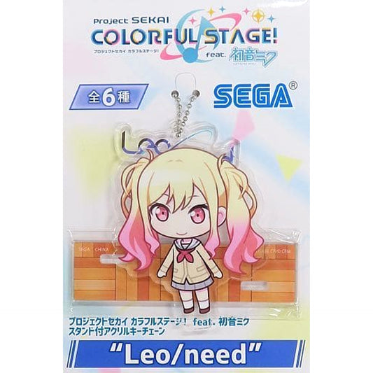 Hatsune Miku: Colorful Stage! Saki Tenma Acrylic Keychain with Stand Leo/Need Acrylic Item [USED]