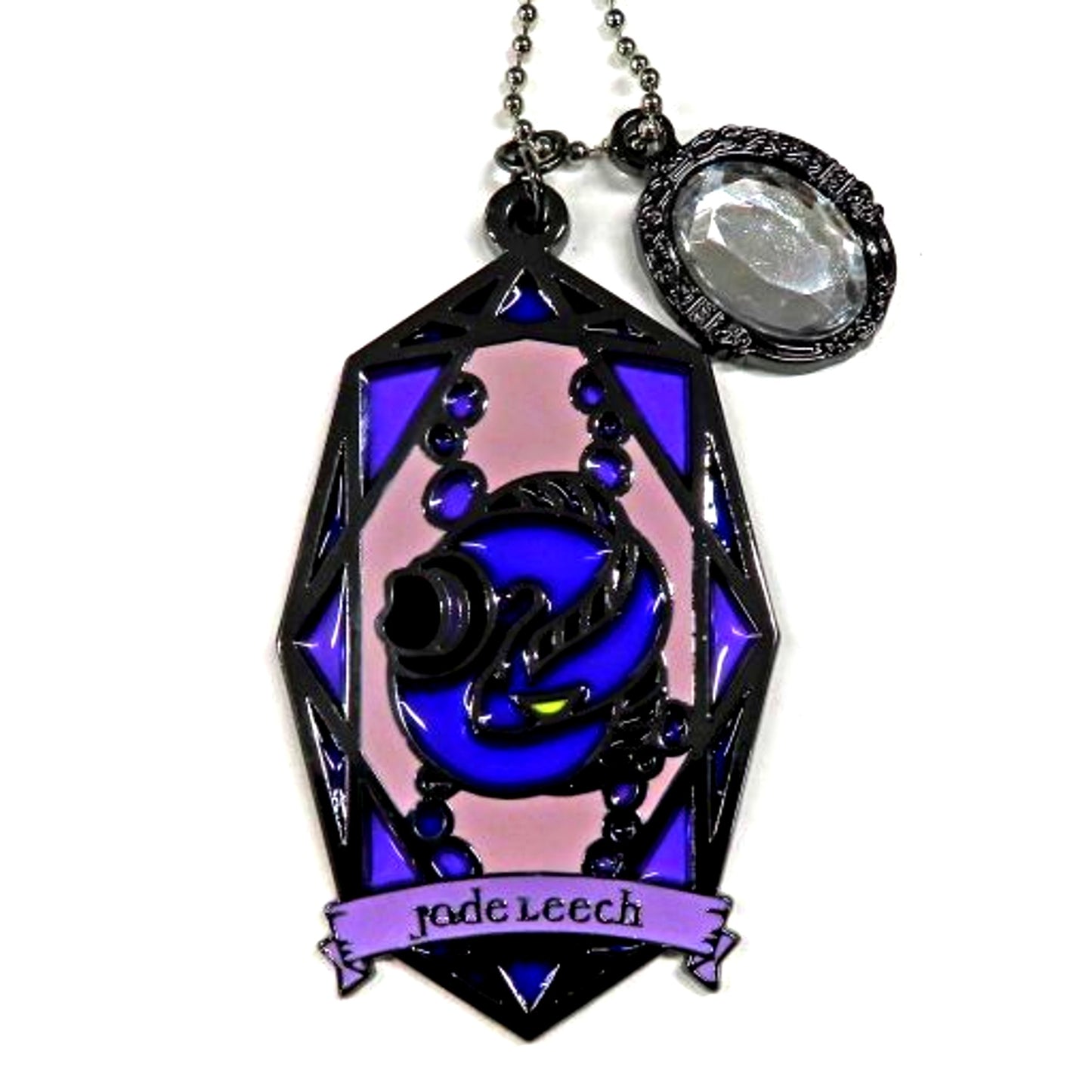 Jade Leech Disney Twisted Wonderland Stained Glass Style Metal Charm Vol.2 [USED]