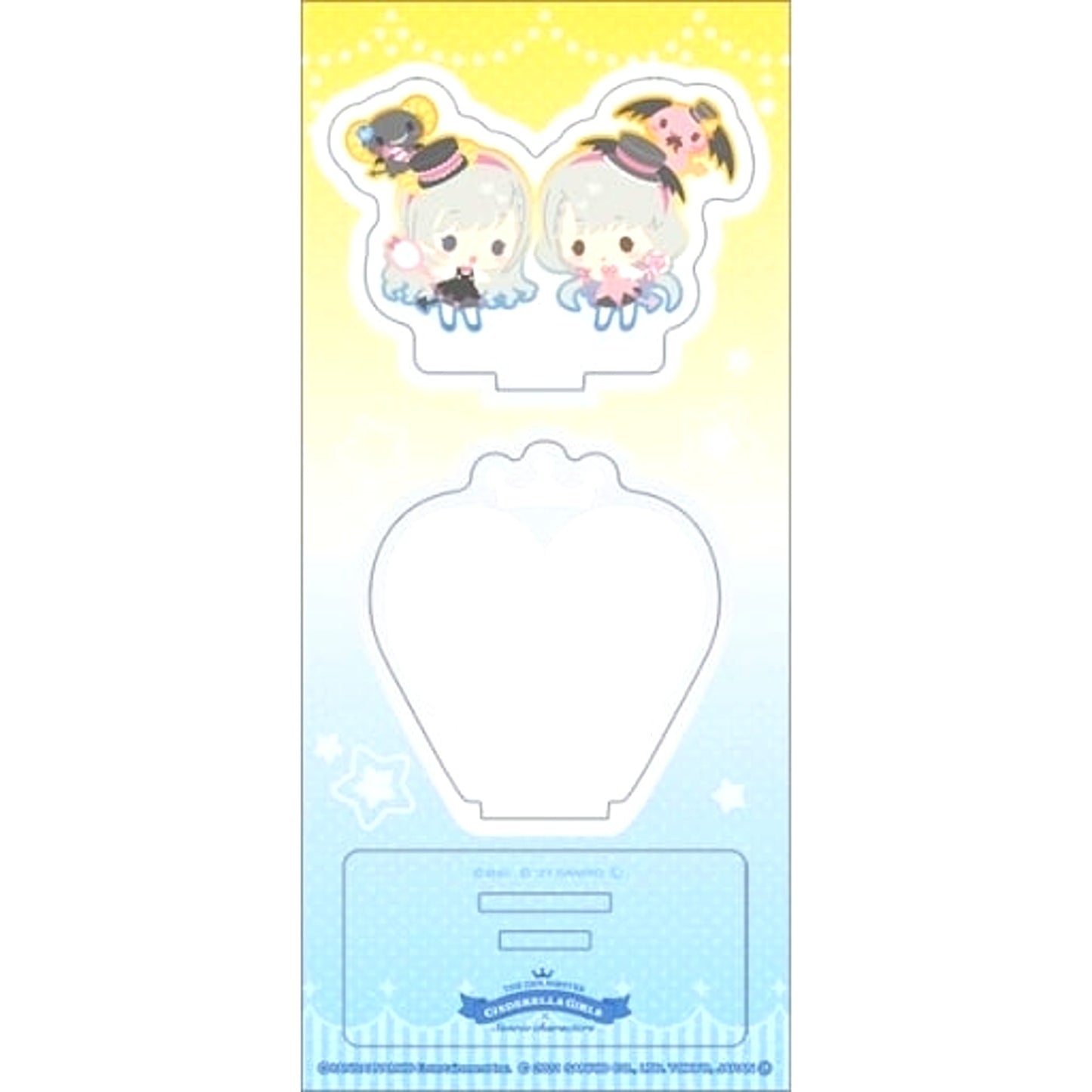 Hayate Hisakawa & Nagi Hisakawa THE IDOLM@STER CINDERELLA GIRLS x Sanrio Characters Acrylic Stand [USED]