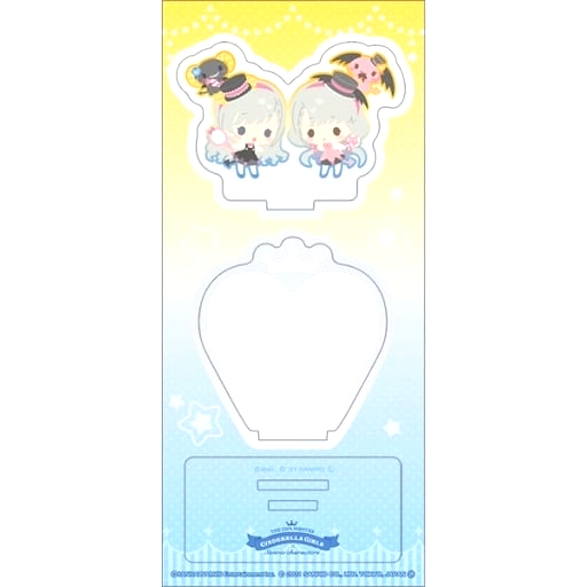 Hayate Hisakawa & Nagi Hisakawa THE IDOLM@STER CINDERELLA GIRLS x Sanrio Characters Acrylic Stand [USED]
