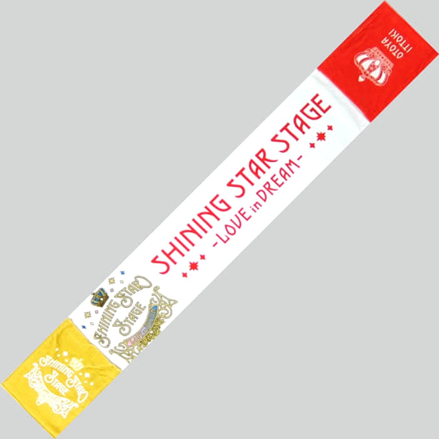 Uta no Prince-sama Otoya Ittoki Muffler Towel SHINING STAR STAGE LOVE in DREAM [USED]