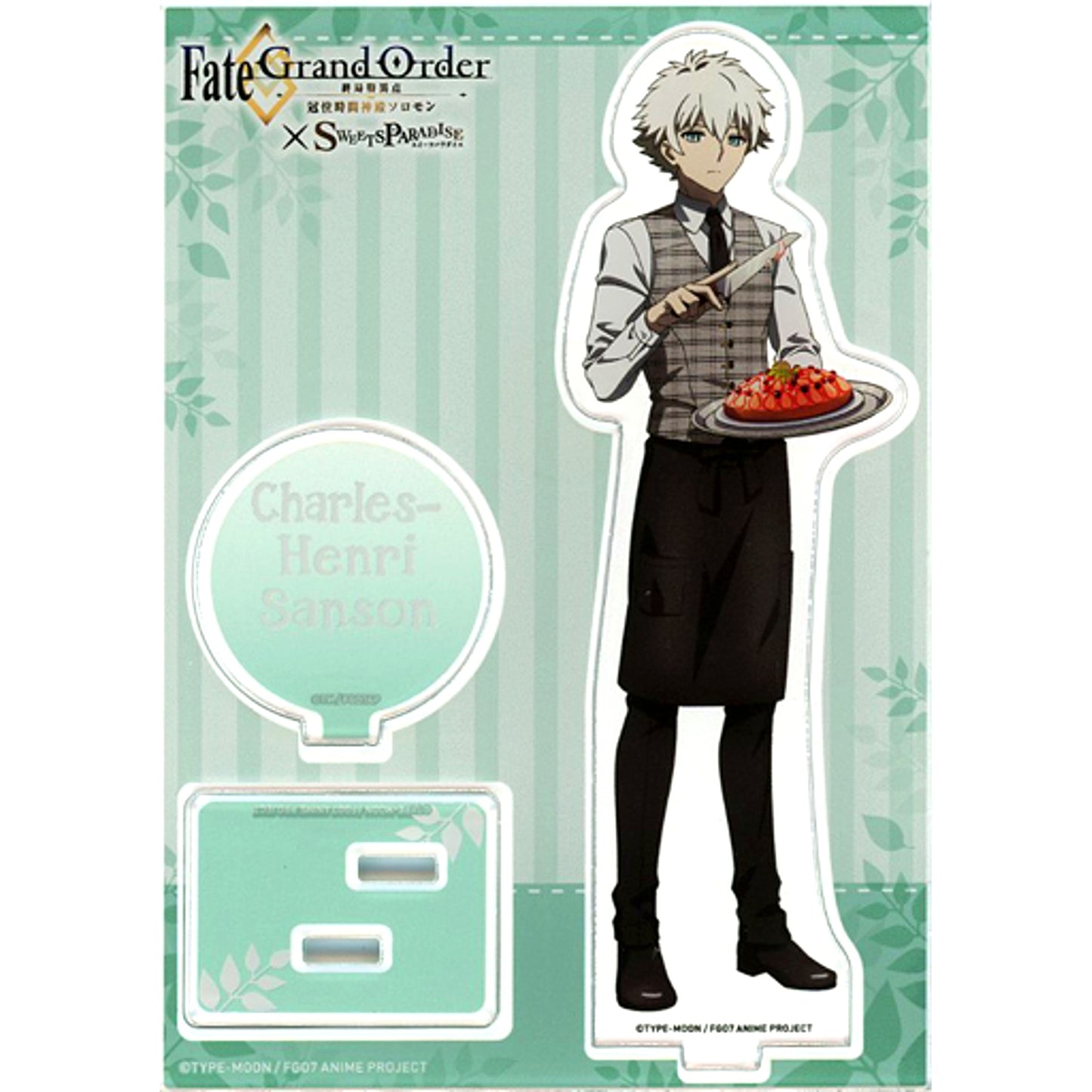 Charles-Henri Sanson Fate/Grand Order Final Singularity Grand Time Temple Solomon Acrylic Stand SWEETS PARADISE [USED]