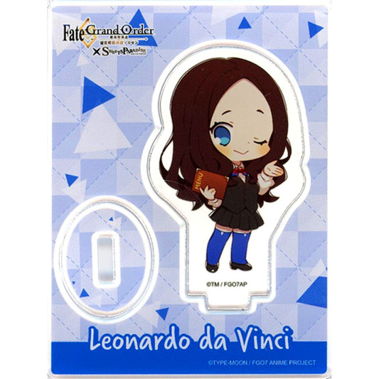Leonardo da Vinci Fate/Grand Order: Final Singularity Grand Temple of Time: Solomon x SWEETS PARADISE Trading Acrylic Stand [USED]