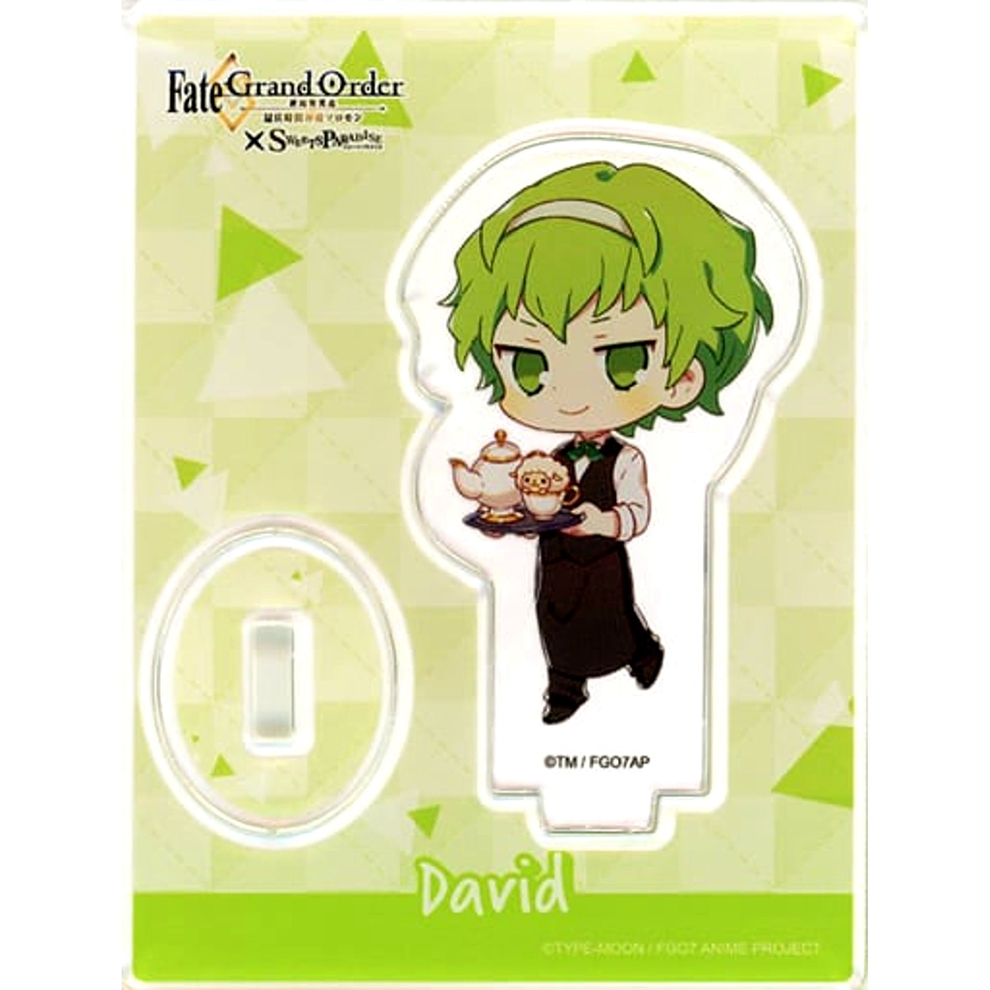 David Fate/Grand Order Final Singularity Solomon x SWEETS PARADISE Trading Acrylic Stand [USED]