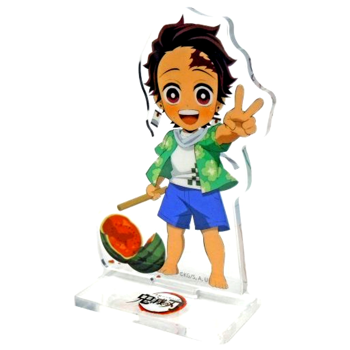 Tanjiro Kamado Demon Slayer: Kimetsu no Yaiba x ufotable cafe Summer Vacation Event Random Acrylic Stand Group A [USED]