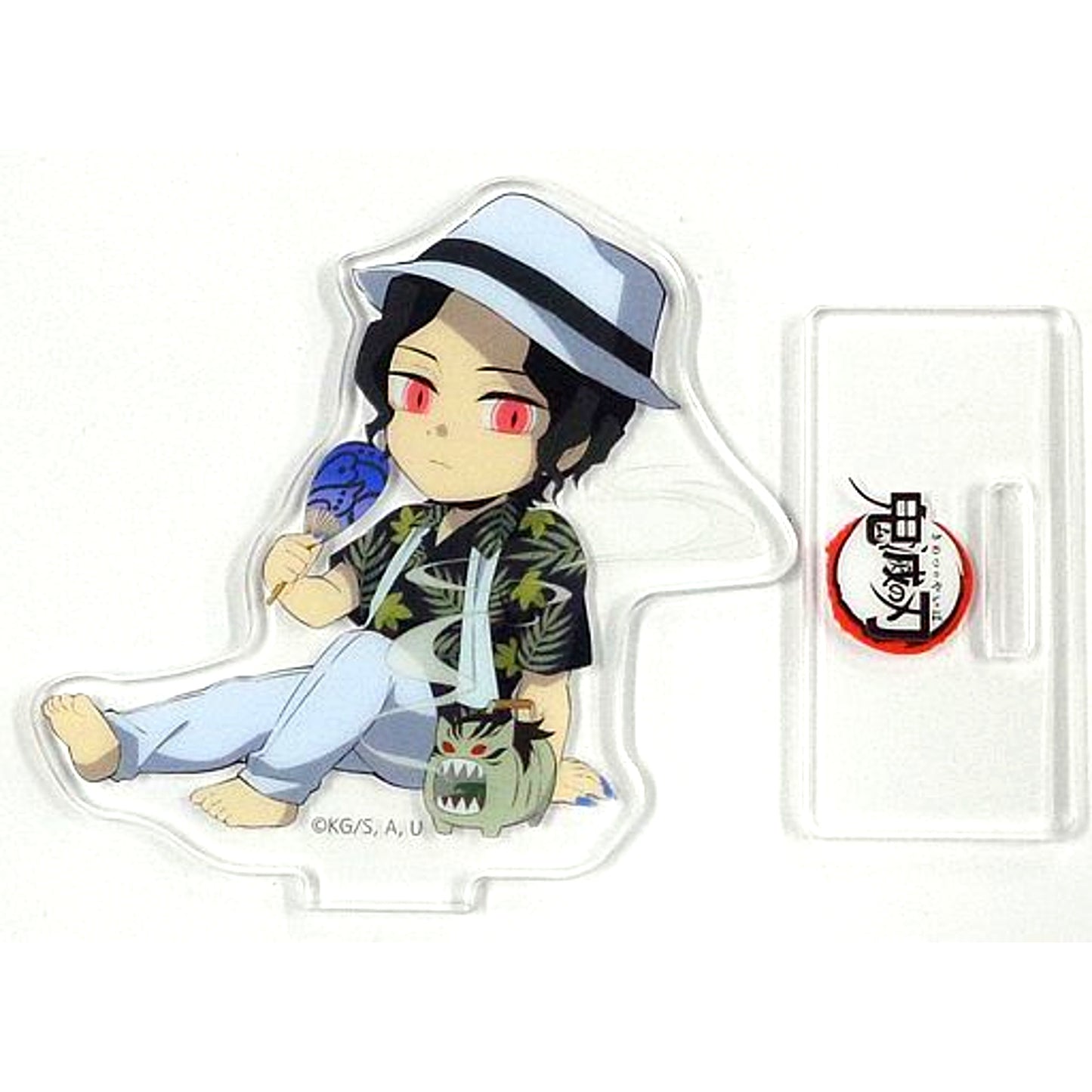 Muzan Kibutsuji Demon Slayer: Kimetsu no Yaiba x ufotable cafe Summer Vacation Event Random Acrylic Stand Group A [USED]