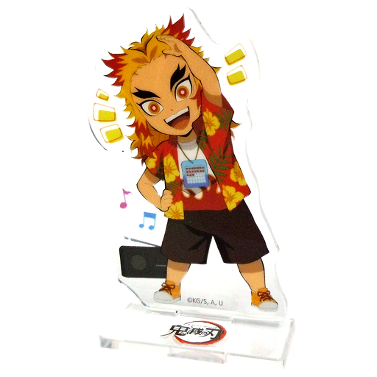 Kyojuro Rengoku Demon Slayer: Kimetsu no Yaiba x ufotable cafe Summer Vacation Event Random Acrylic Stand Group B [USED]