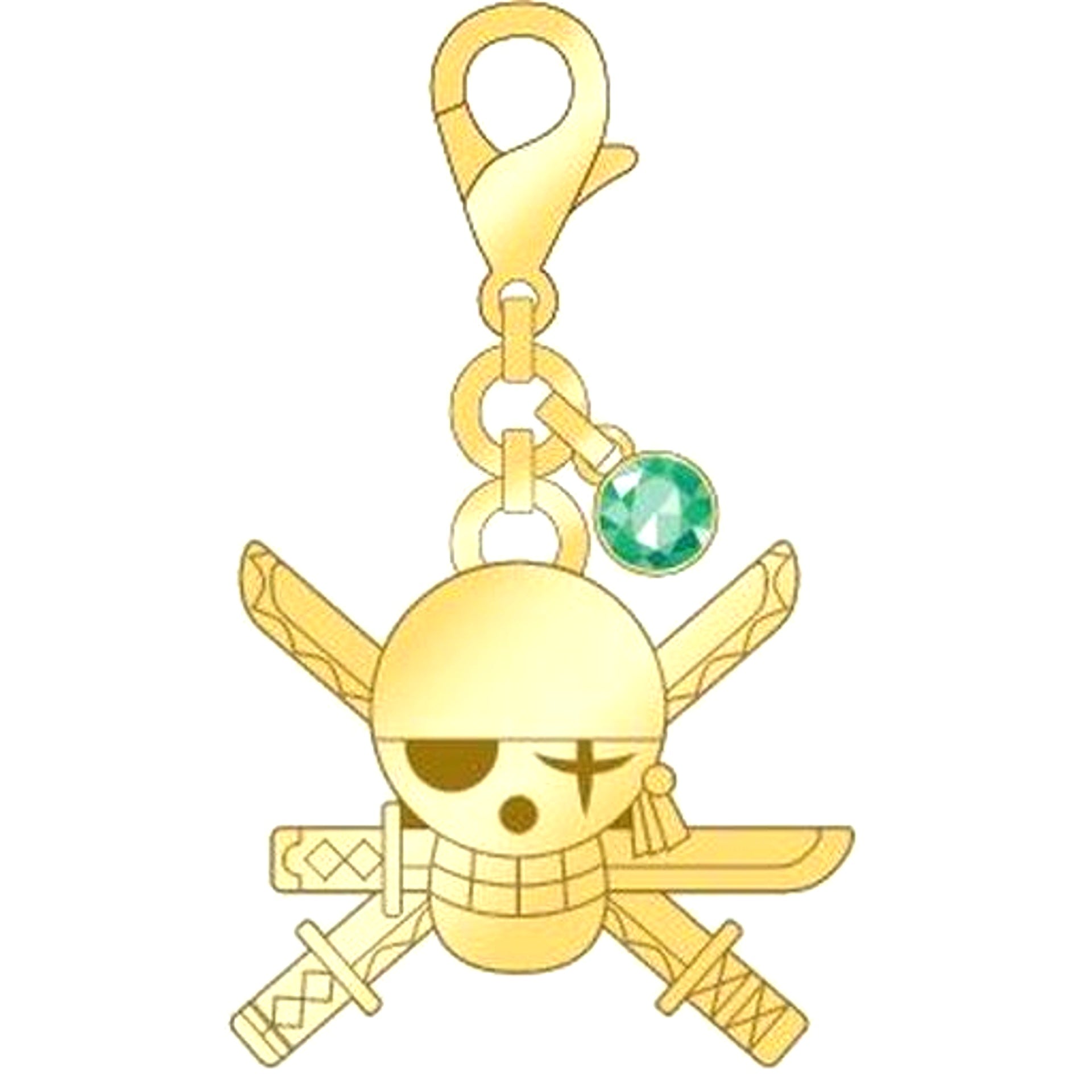 Roronoa Zoro One Piece Mask Charm [USED]