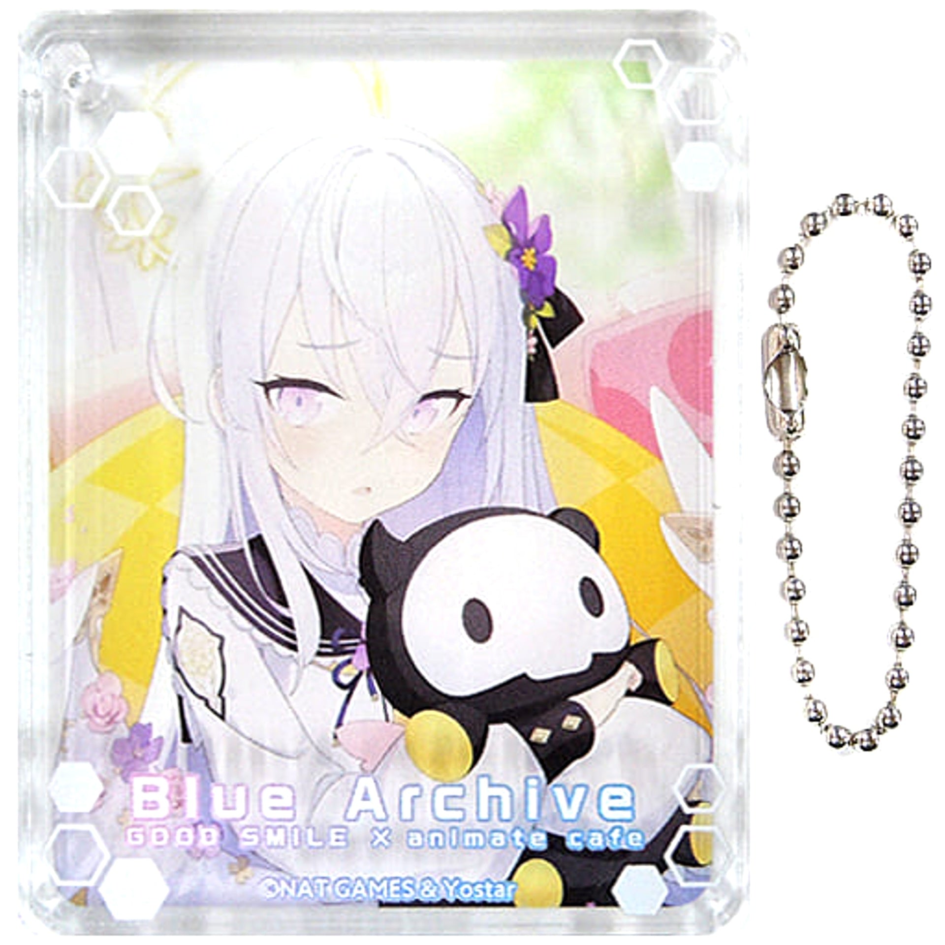 Blue Archive Azusa Shirasu CoLotta Trading Acrylic Plate Keychain Vol.1 Good Smile animatecafe Limited Acrylic Stands [USED]