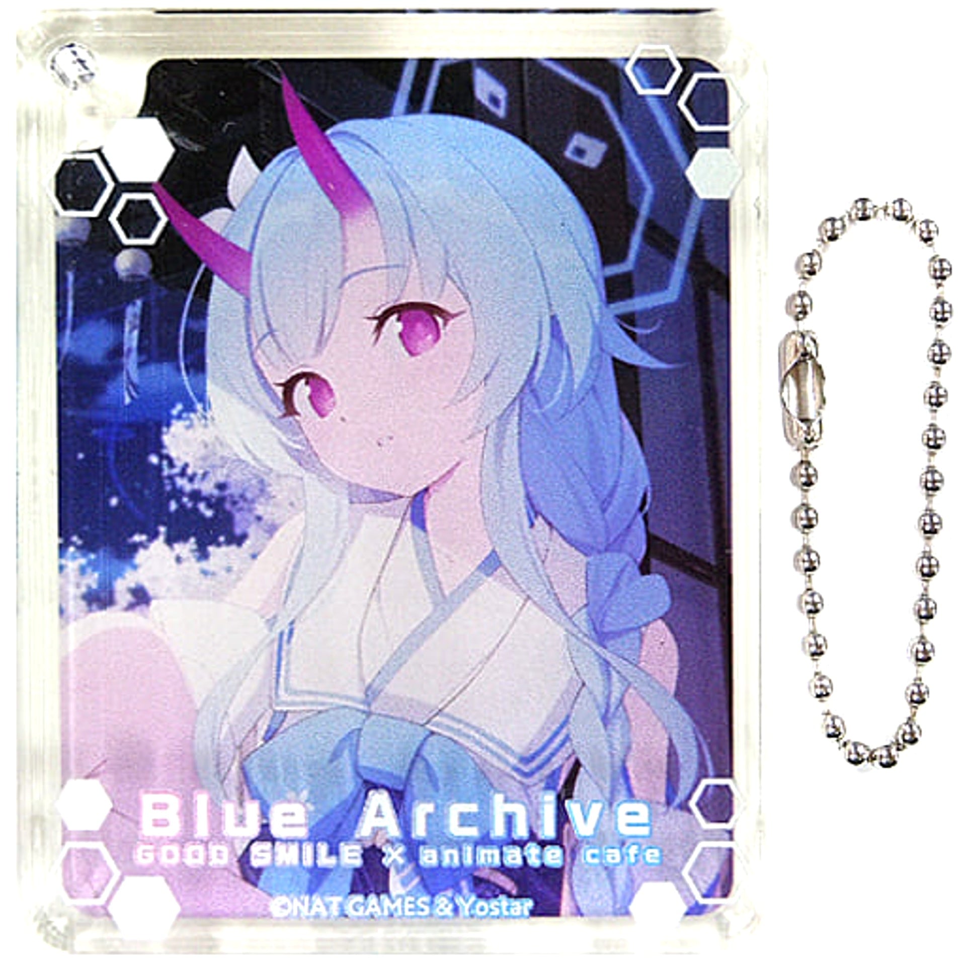 Blue Archive Chise Waraku CoLotta Trading Acrylic Plate Keychain Vol.1 Good Smile animatecafe Limited Acrylic Stands [USED]