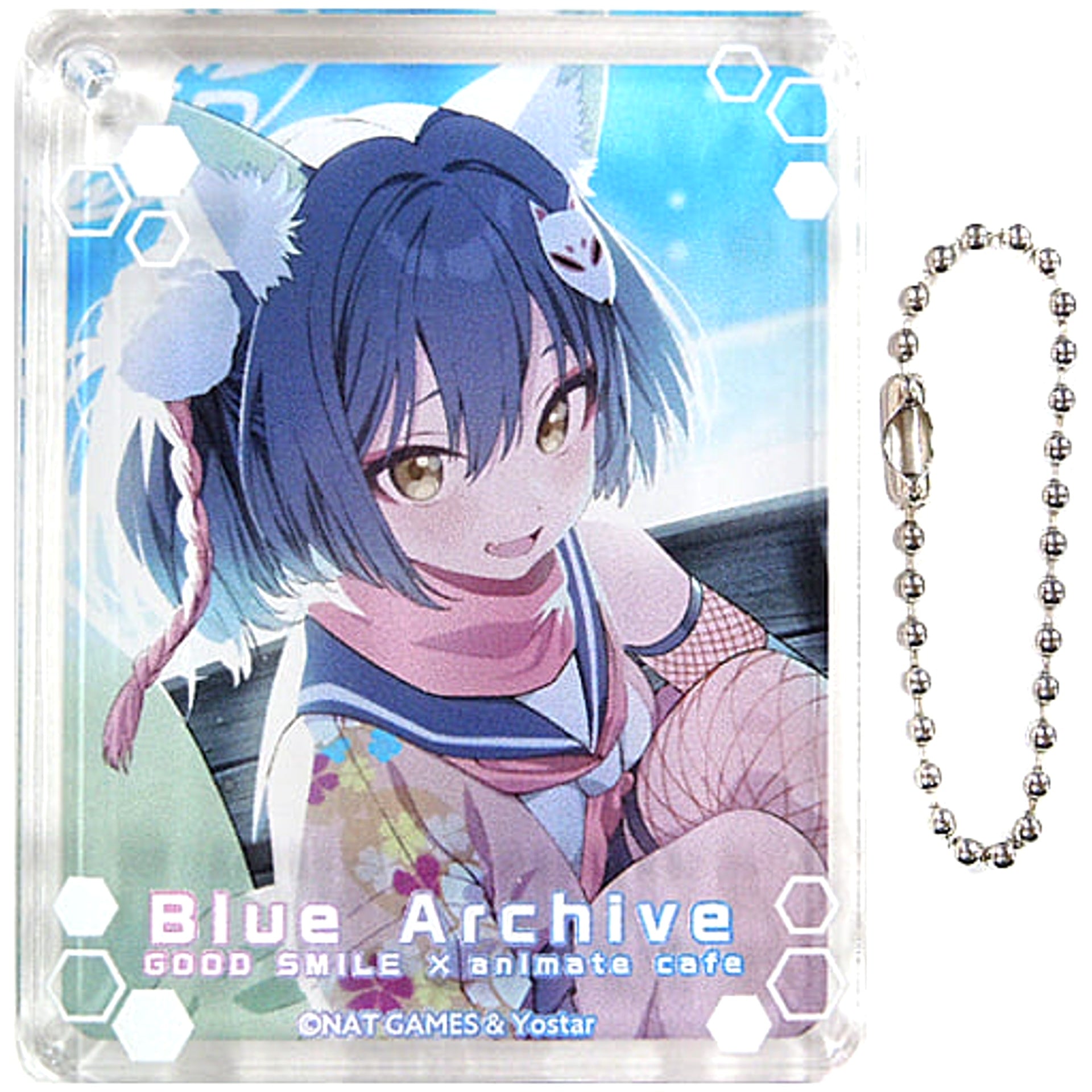 Blue Archive Izuna Kuda CoLotta Trading Acrylic Plate Keychain Vol.1 Good Smile animatecafe Limited Acrylic Stands [USED]