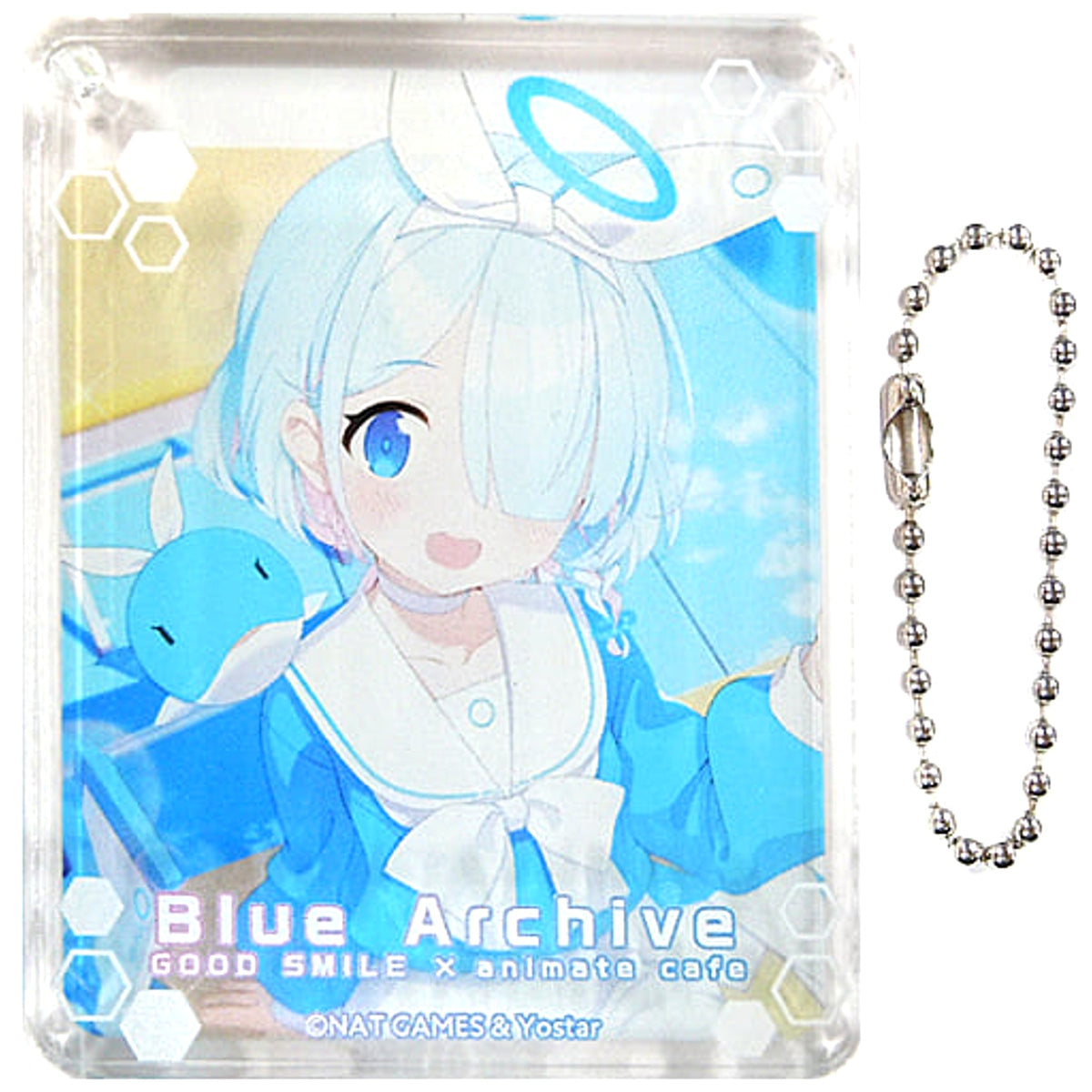 Blue Archive Arona CoLotta Trading Acrylic Plate Keychain Vol.2 Good Smile animatecafe Limited Acrylic Stands [USED]