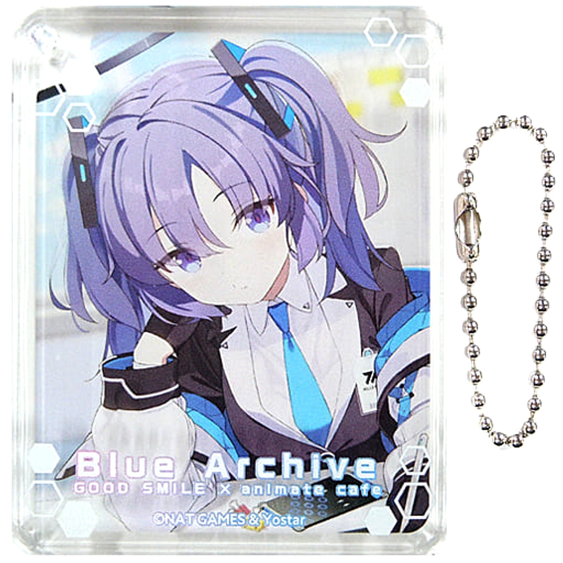 Blue Archive Yuka Hayase CoLotta Trading Acrylic Plate Keychain Vol.2 Good Smile animatecafe Limited Acrylic Stands [USED]