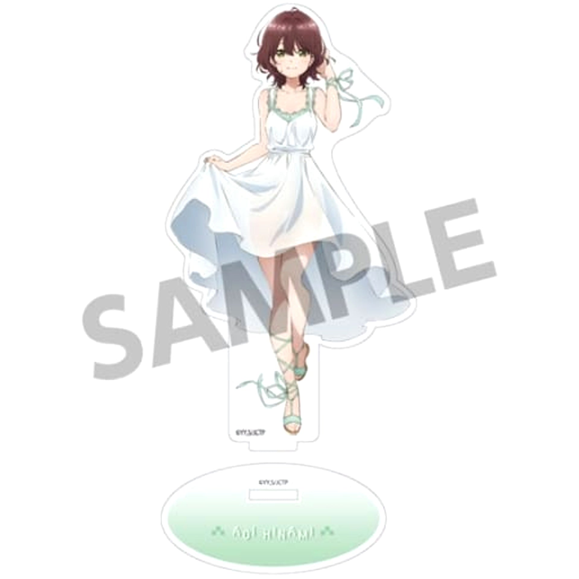 Bottom-tier Character Tomozaki Aoi Hinami Original Illustration Acrylic Figure One-piece Dress ver. Acrylic Stands [USED]