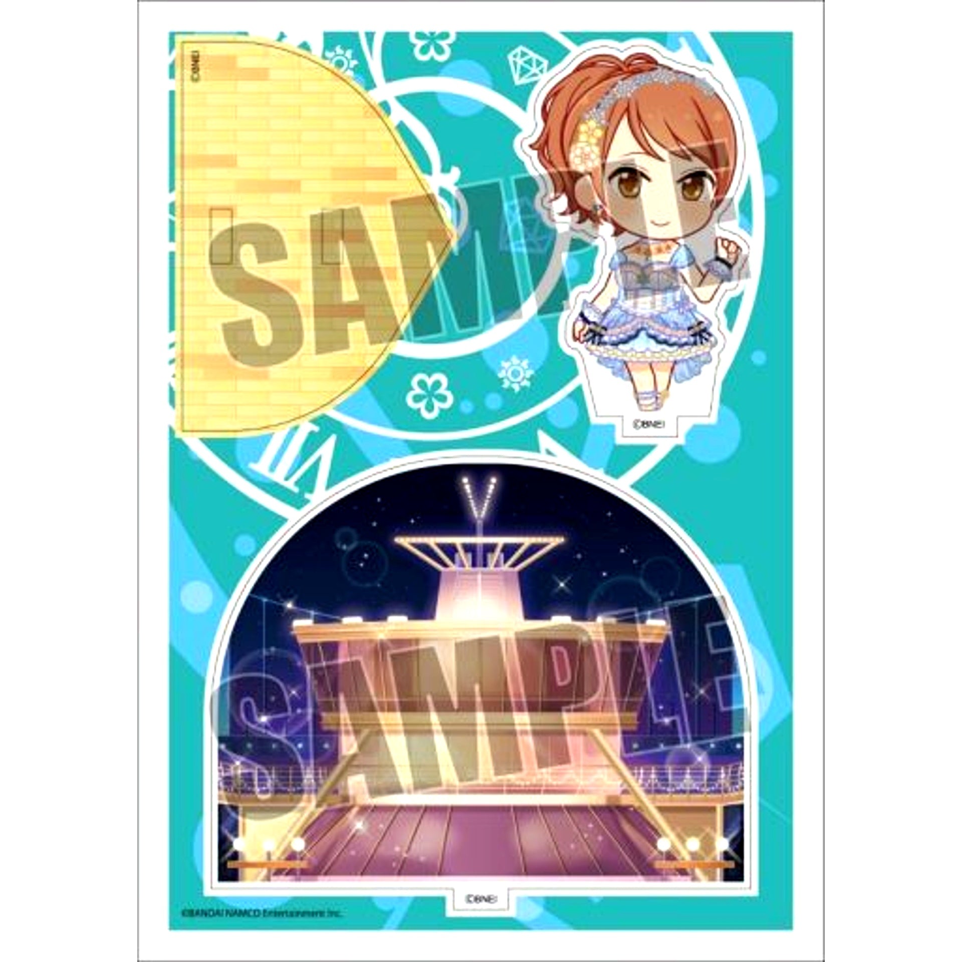 Karen Hojo THE IDOLM@STER CINDERELLA GIRLS Acrylic Chara Plate Petit 26 [USED]