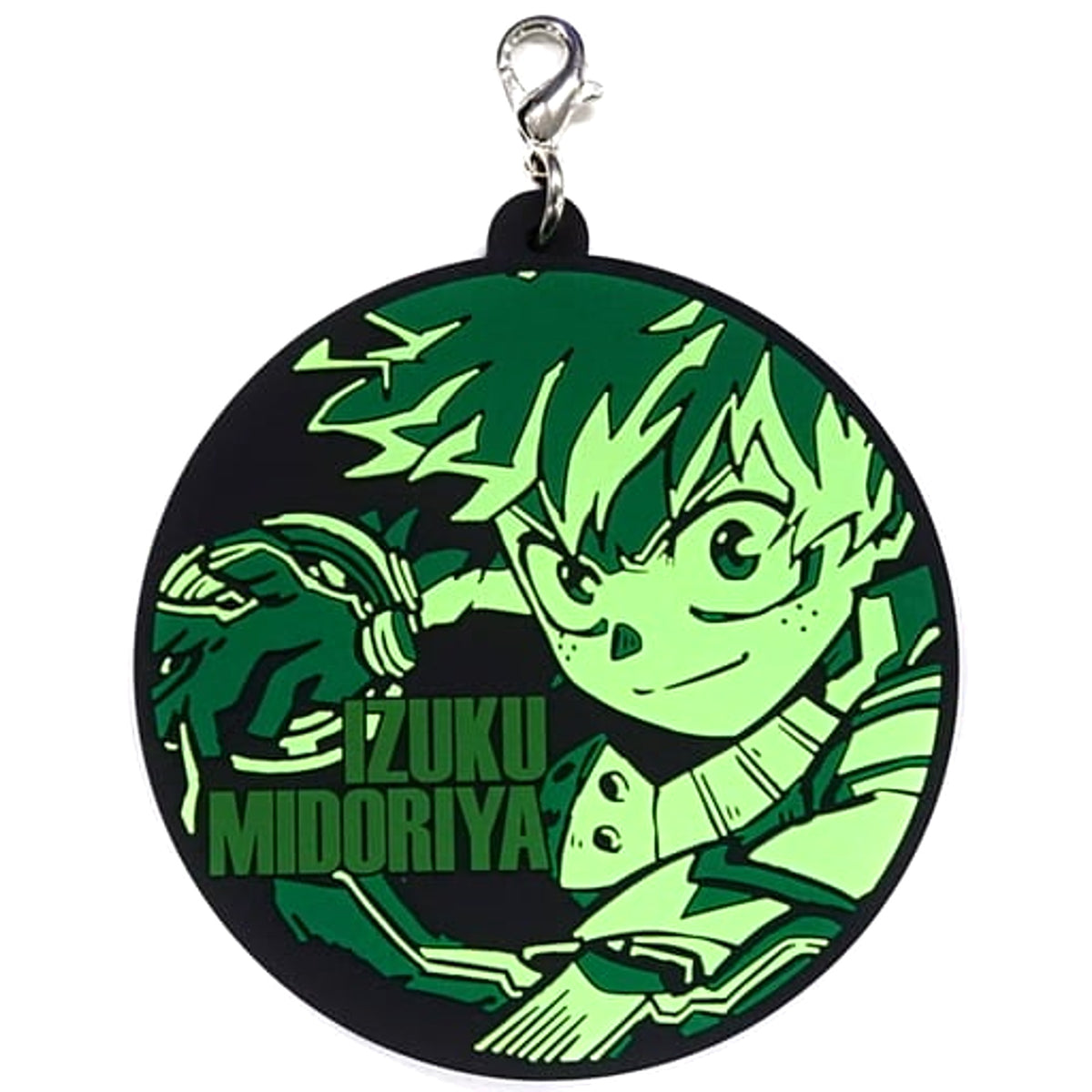 My Hero Academia Izuku Midoriya Ichiban Kuji HERO VS VILLAINS Rubber Charm Prize K [USED]