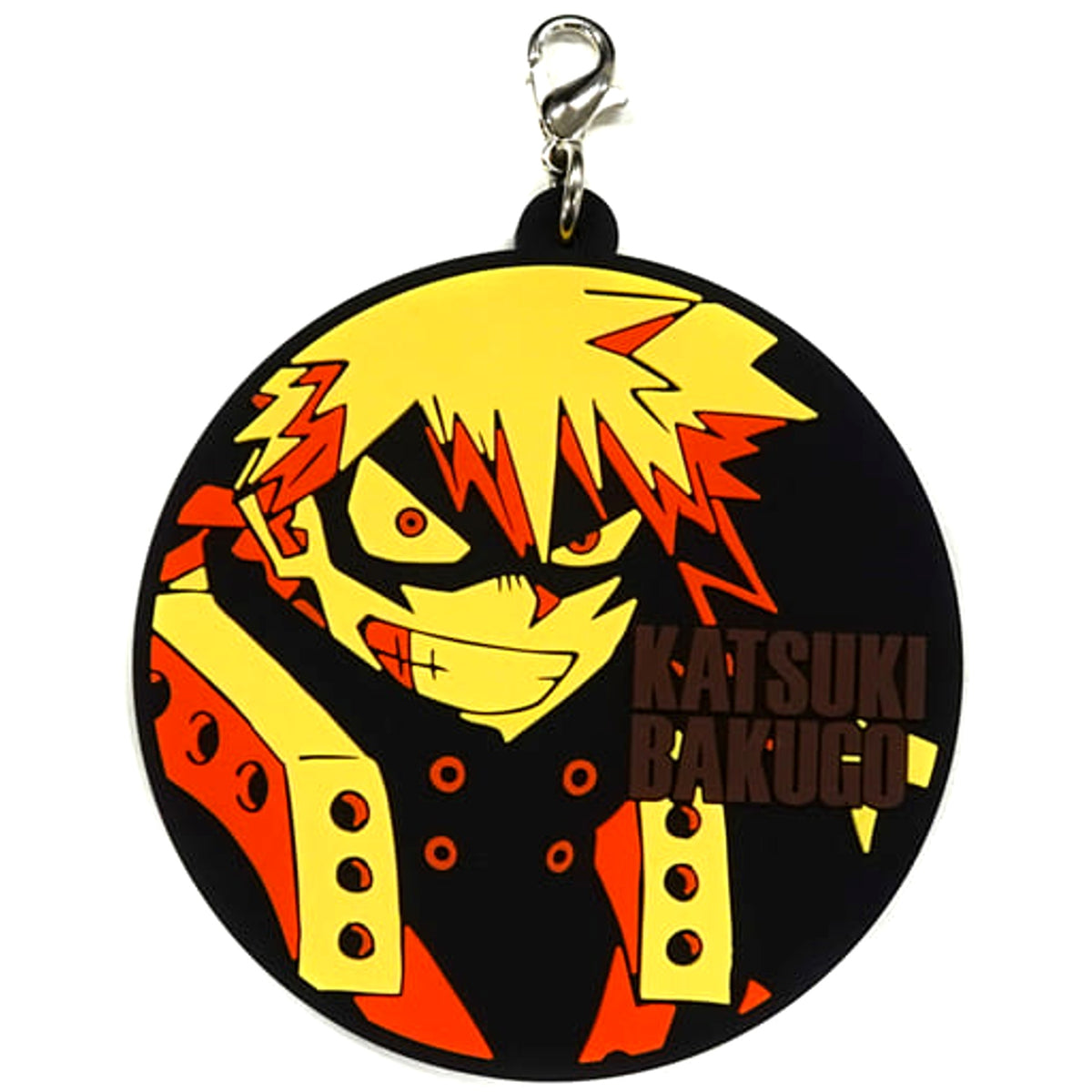 My Hero Academia Katsuki Bakugo Ichiban Kuji HERO VS VILLAINS Rubber Charm Prize K Charm [USED]