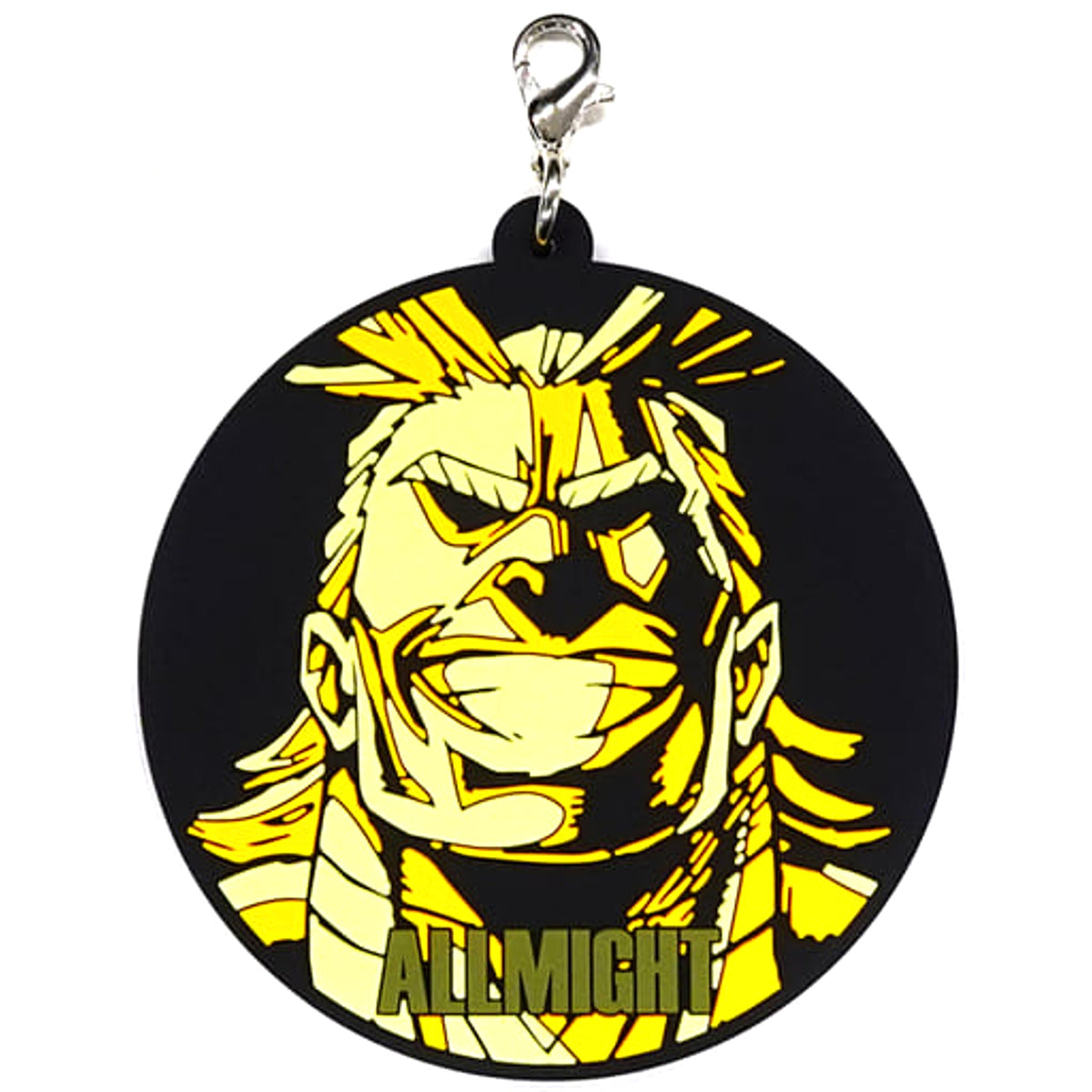 My Hero Academia All Might Ichiban Kuji HERO VS VILLAINS Rubber Charm Prize K Charm [USED]