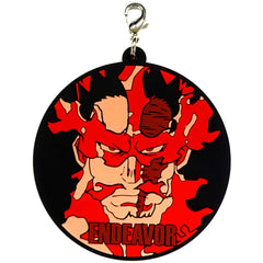 Endeavor Prize K My Hero Academia HERO VS VILLAINS Ichiban Kuji Rubber Charm [USED]
