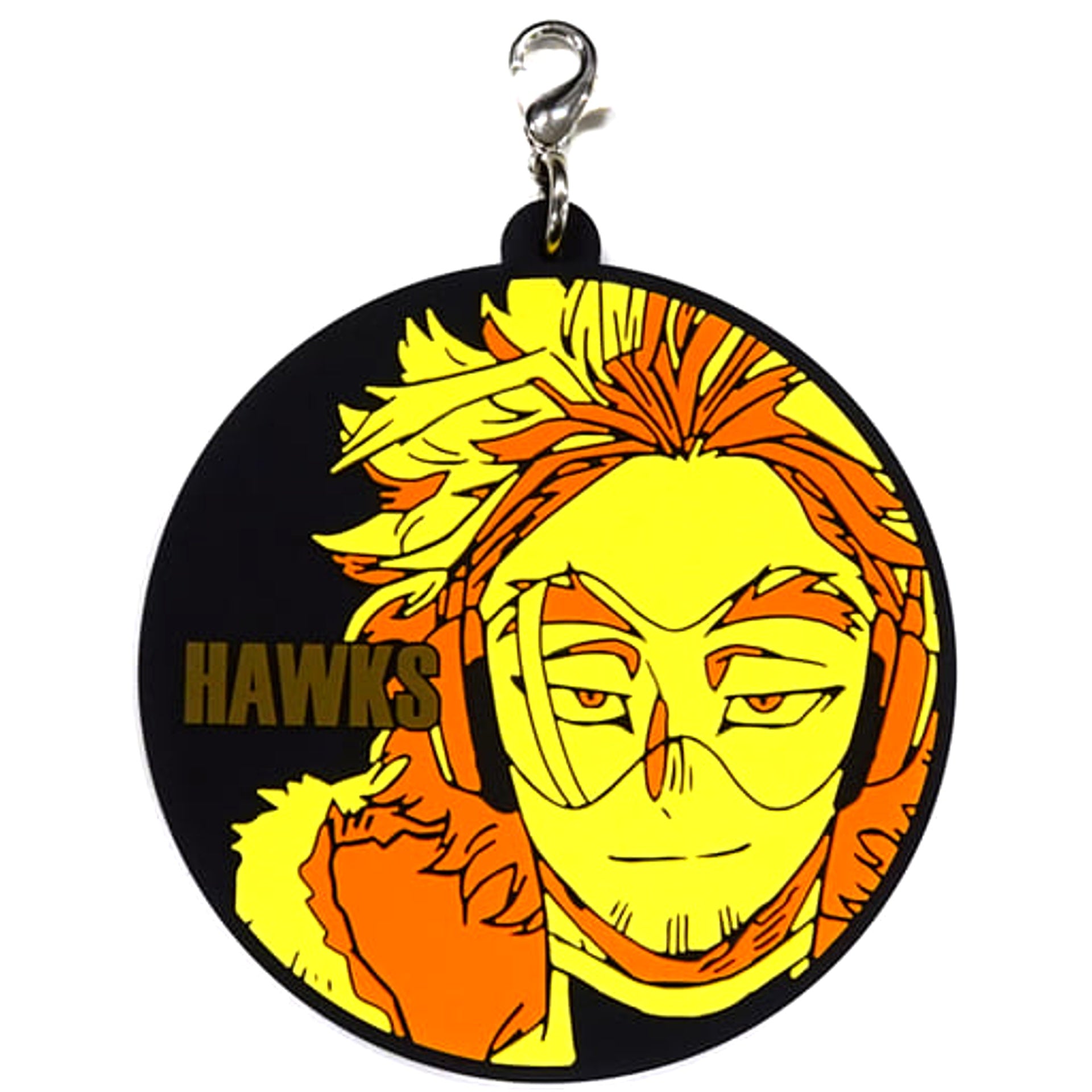 My Hero Academia Hawks Ichiban Kuji HERO VS VILLAINS Rubber Charm Prize K Charm [USED]