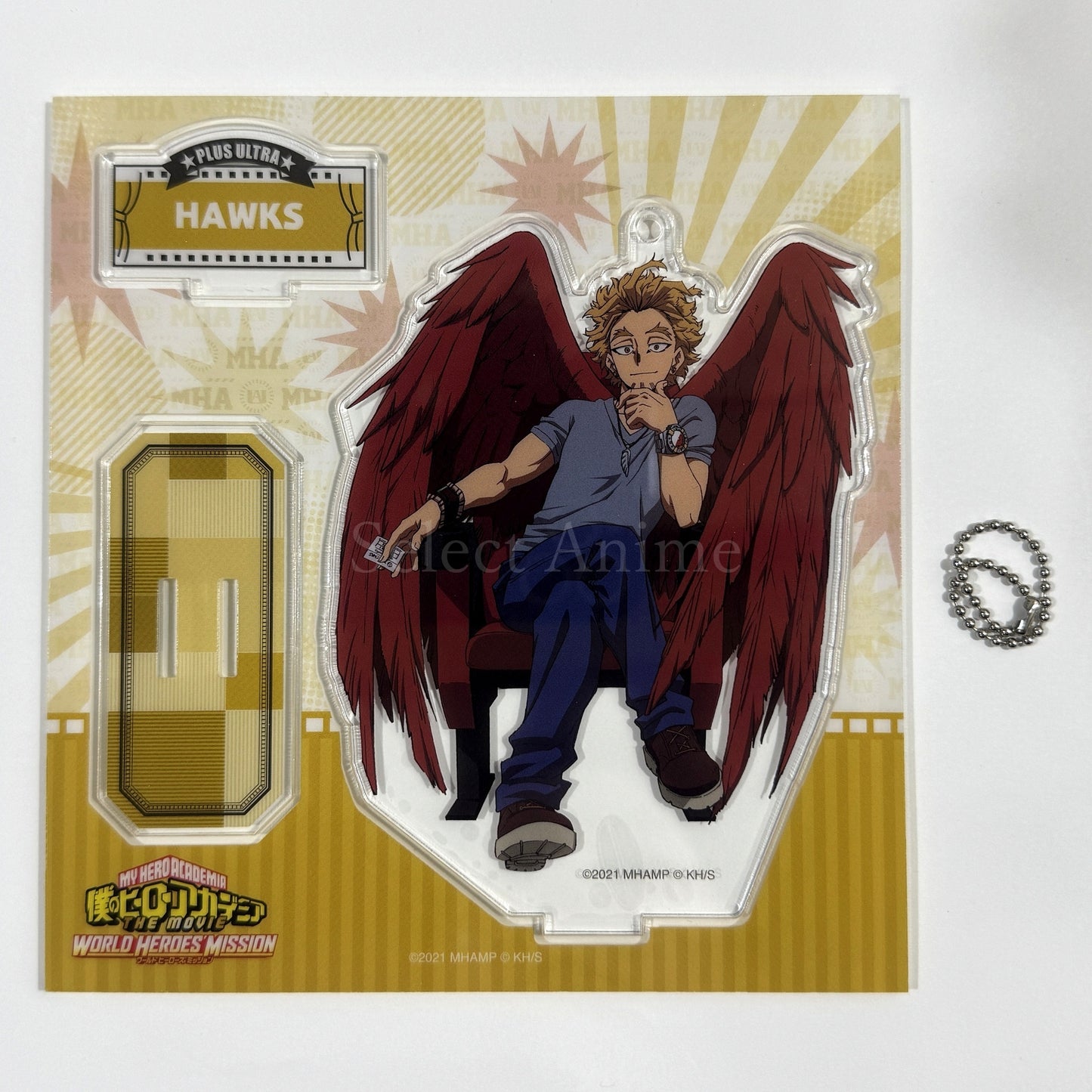 My Hero Academia: World Heroes' Mission Hawks Movie Acrylic Stand Theater Limited Acrylic Stands [USED]