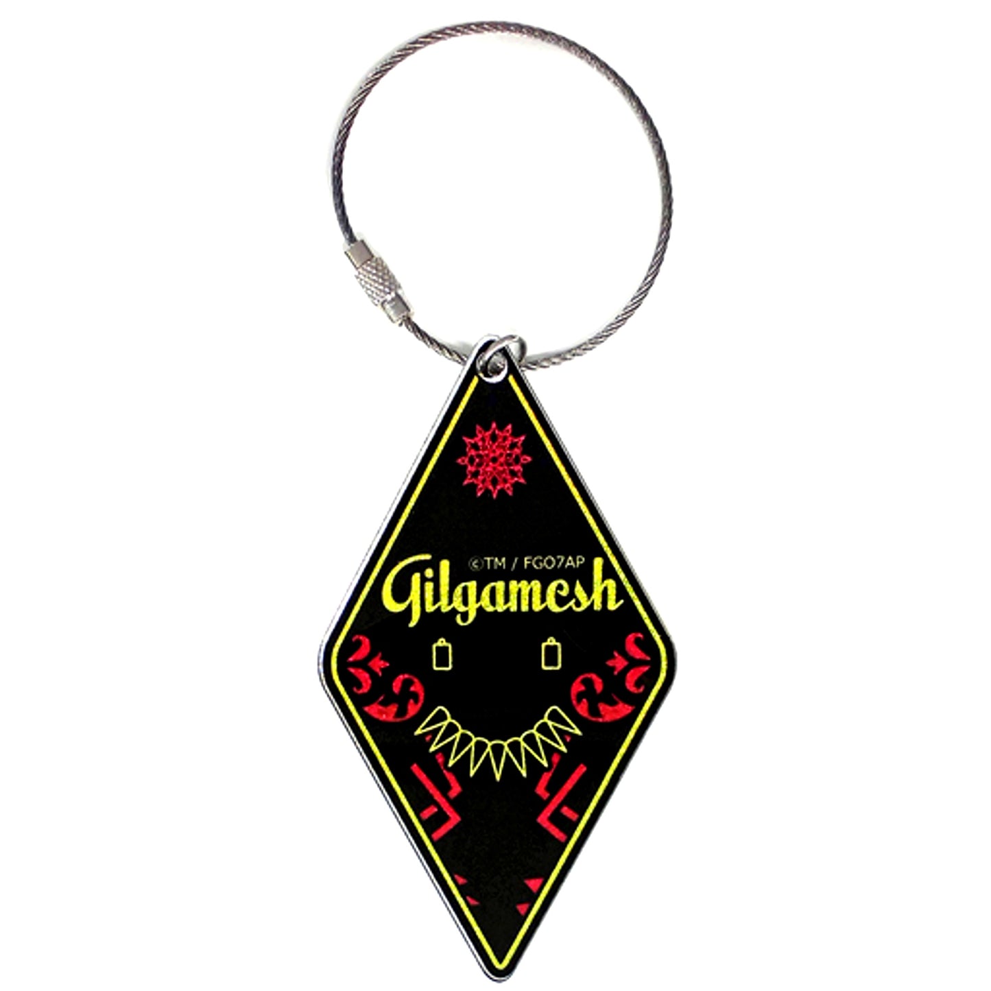 Gilgamesh Outfit Motif Keyring Fate/Grand Order Final Singularity Grand Temple of Time Solomon x Marui [USED]