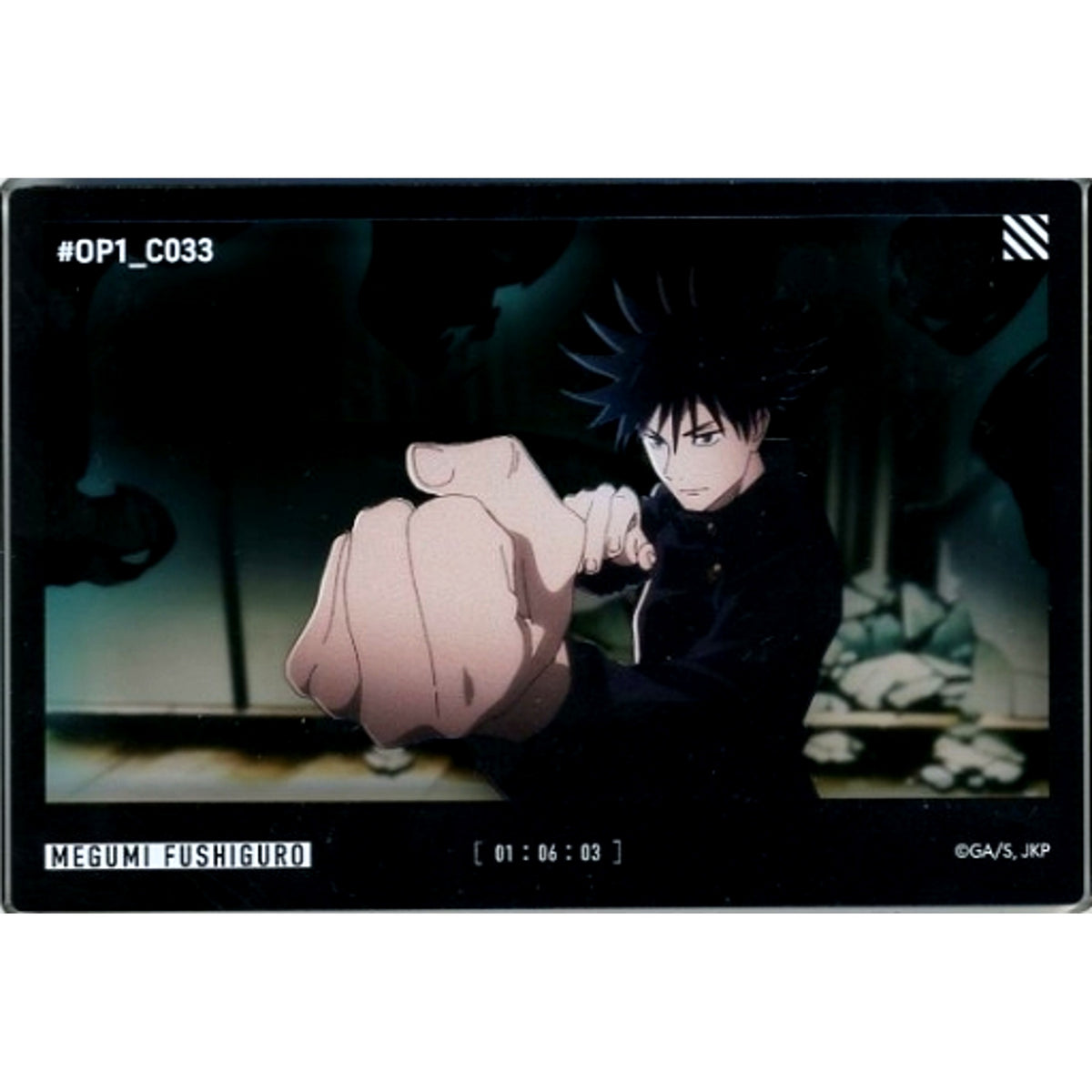 Megumi Fushiguro Acrylic Block Anime Opening Jujutsu Kaisen Exhibition Second Half Kyoto Goodwill Event and Death Painting Arc [USED]