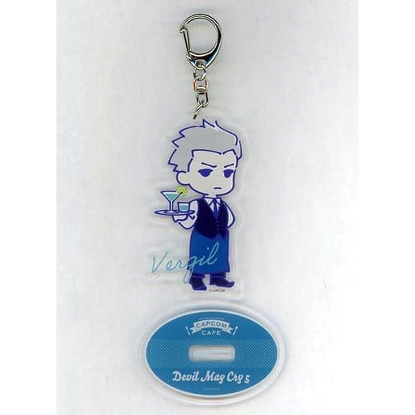 Devil May Cry 5 Vergil Trading Acrylic Stand Keychain Capcom Cafe Ikebukuro Exclusive Acrylic Stands [USED]