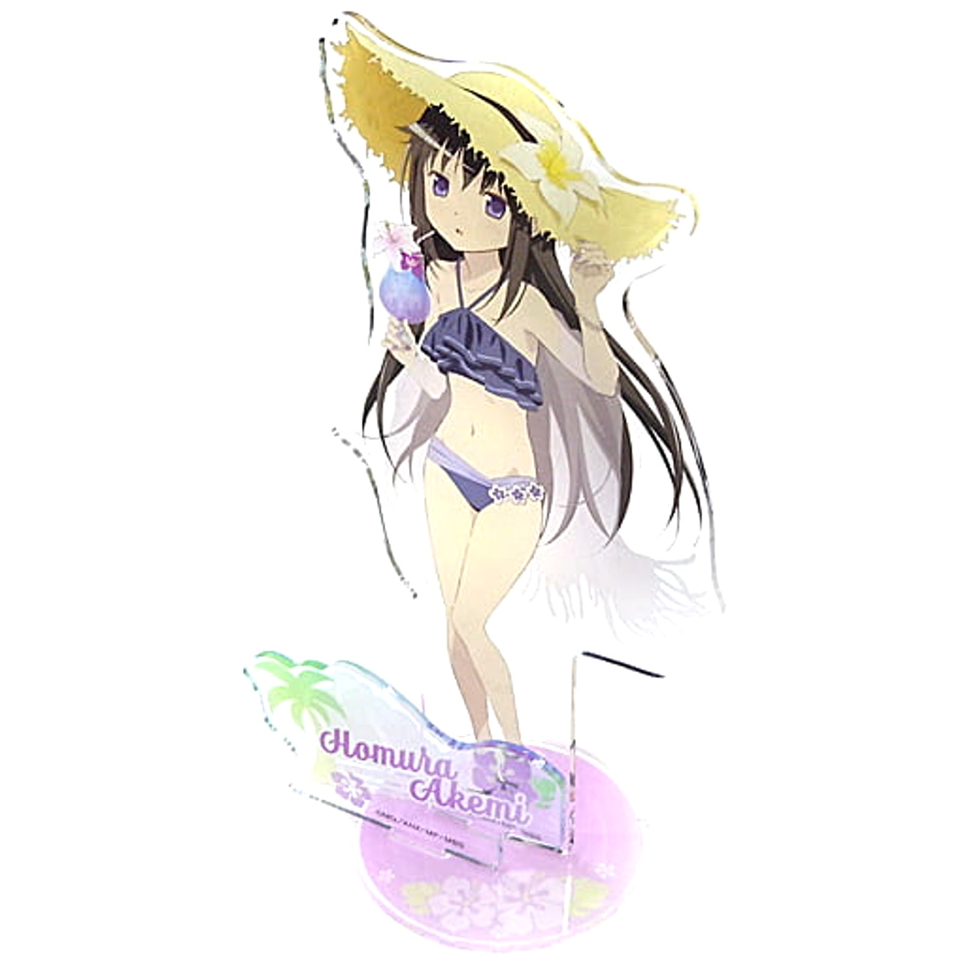Puella Magi Madoka Magica Homura Akemi Acrylic Stand Acrylic Stands [USED]