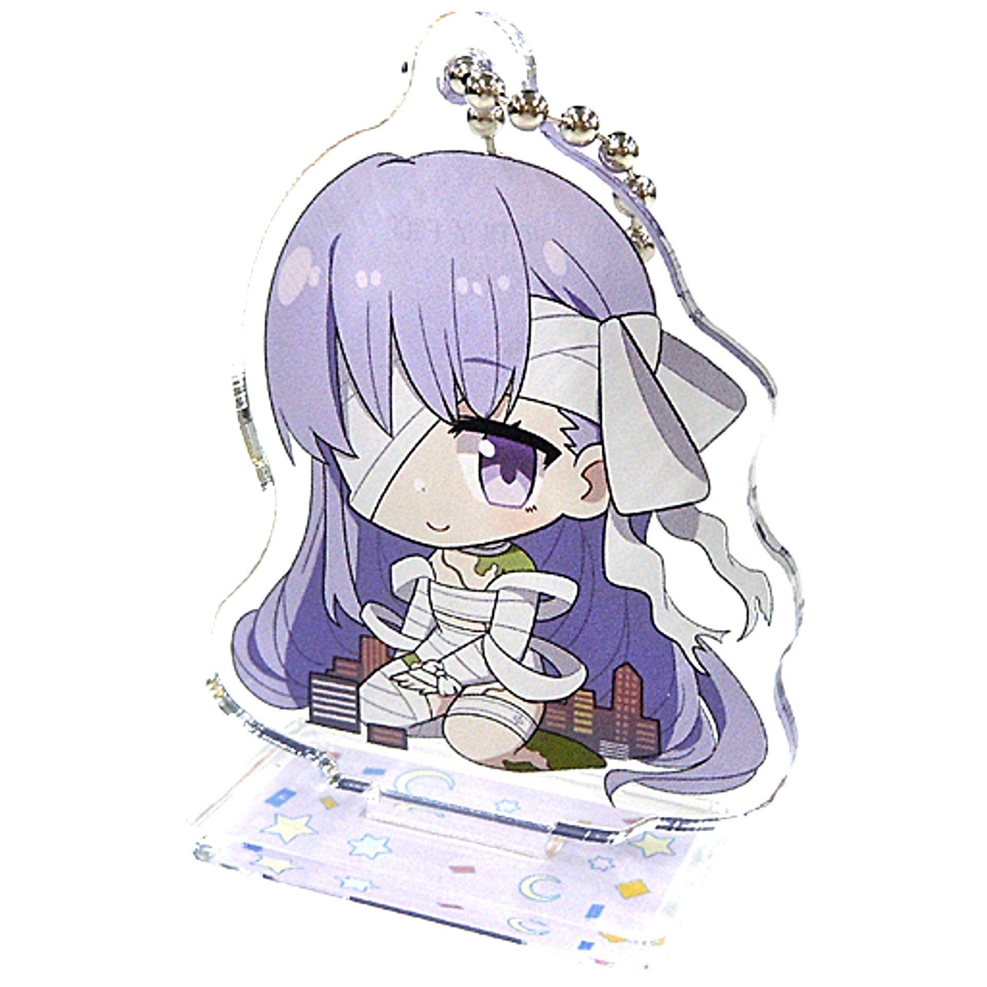Kingprotea Sega Collaboration Cafe Fate/Grand Carnival Deformed Acrylic Keychain with Stand B [USED]