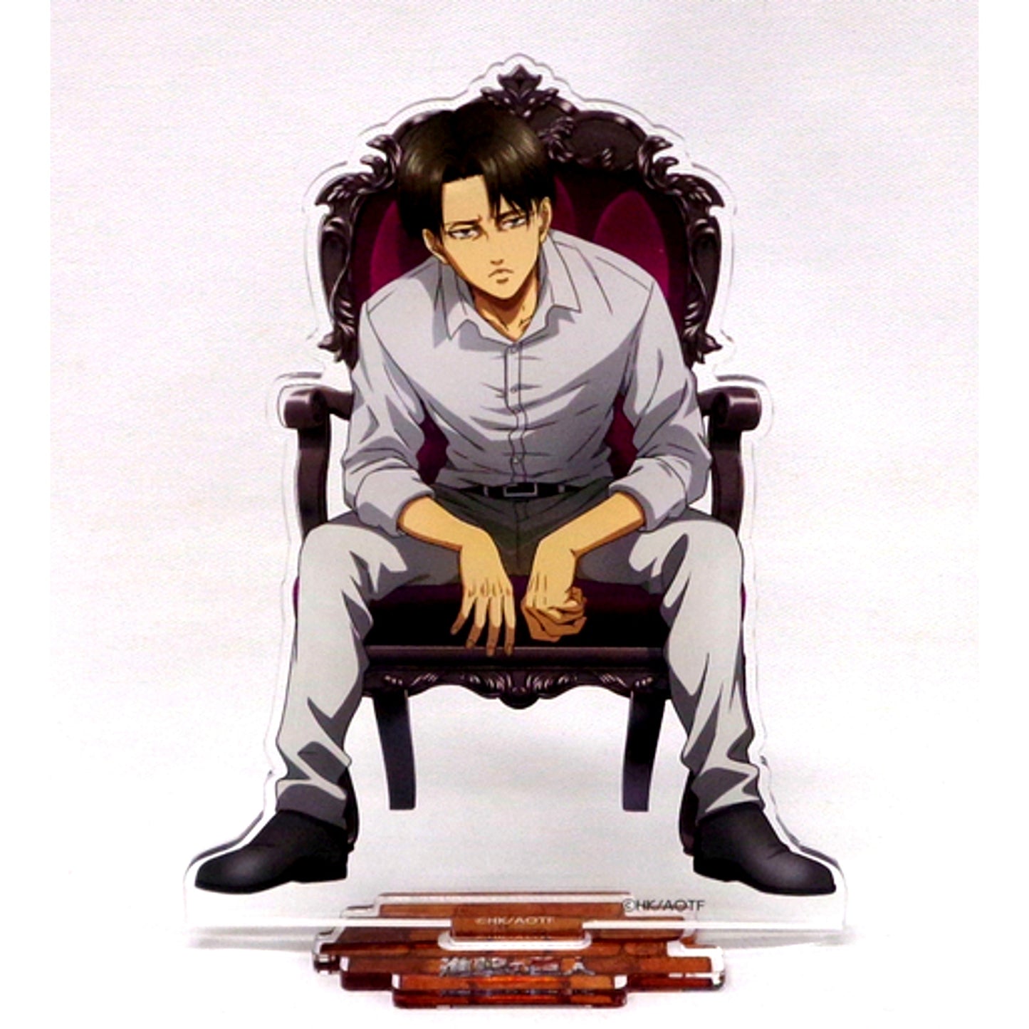 Levi Ackerman Attack on Titan CHARAUM CAFE Acrylic Stand [USED]