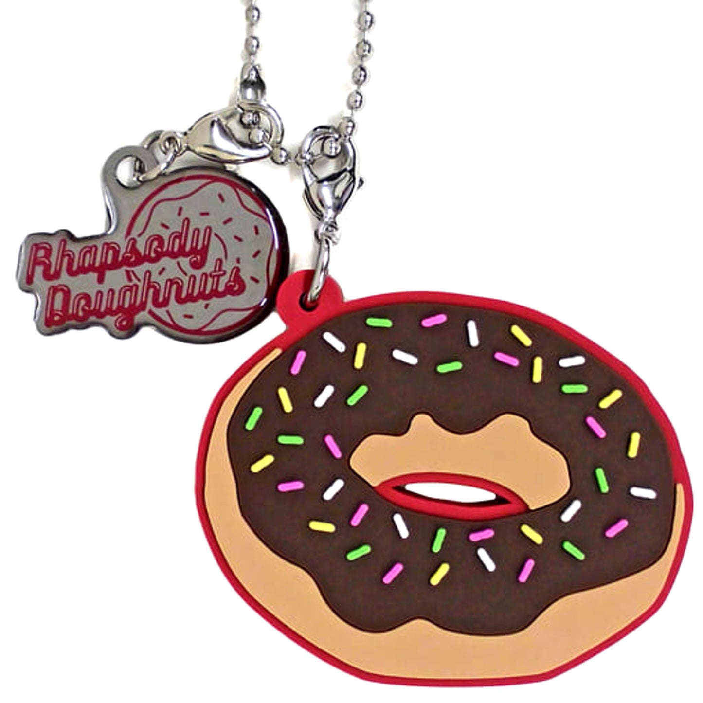 Uta no Prince Sama Ranmaru Kurosaki Rubber Mascot with Trading Metal Charms Delicious & Tasty Motif Ver. Shining Store2021 Limited Keychains [USED]