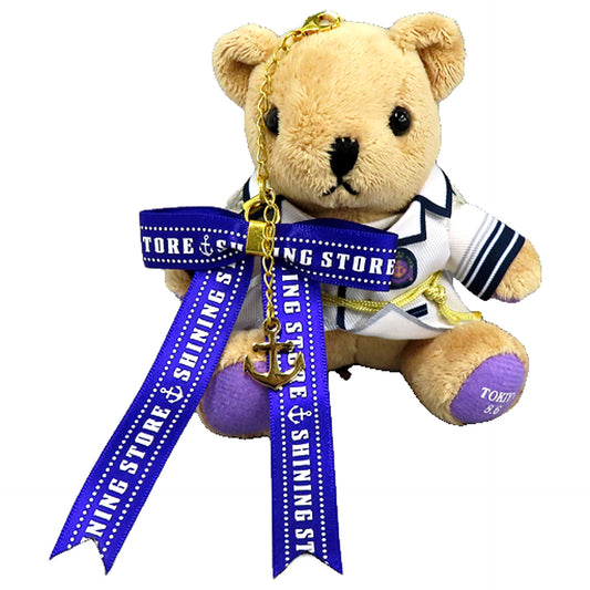 Tokiya Ichinose Uta no Prince Sama Mini Bear Pri Strap SHINING STORE LOT 2019 Ver. Limited Prize A-4 Key Ring [USED]