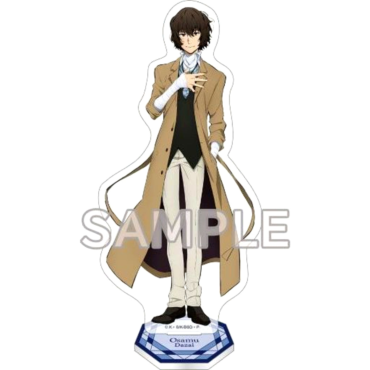 Osamu Dazai New Visual Ver. Acrylic Stand Figure Bungo Stray Dogs [USED]