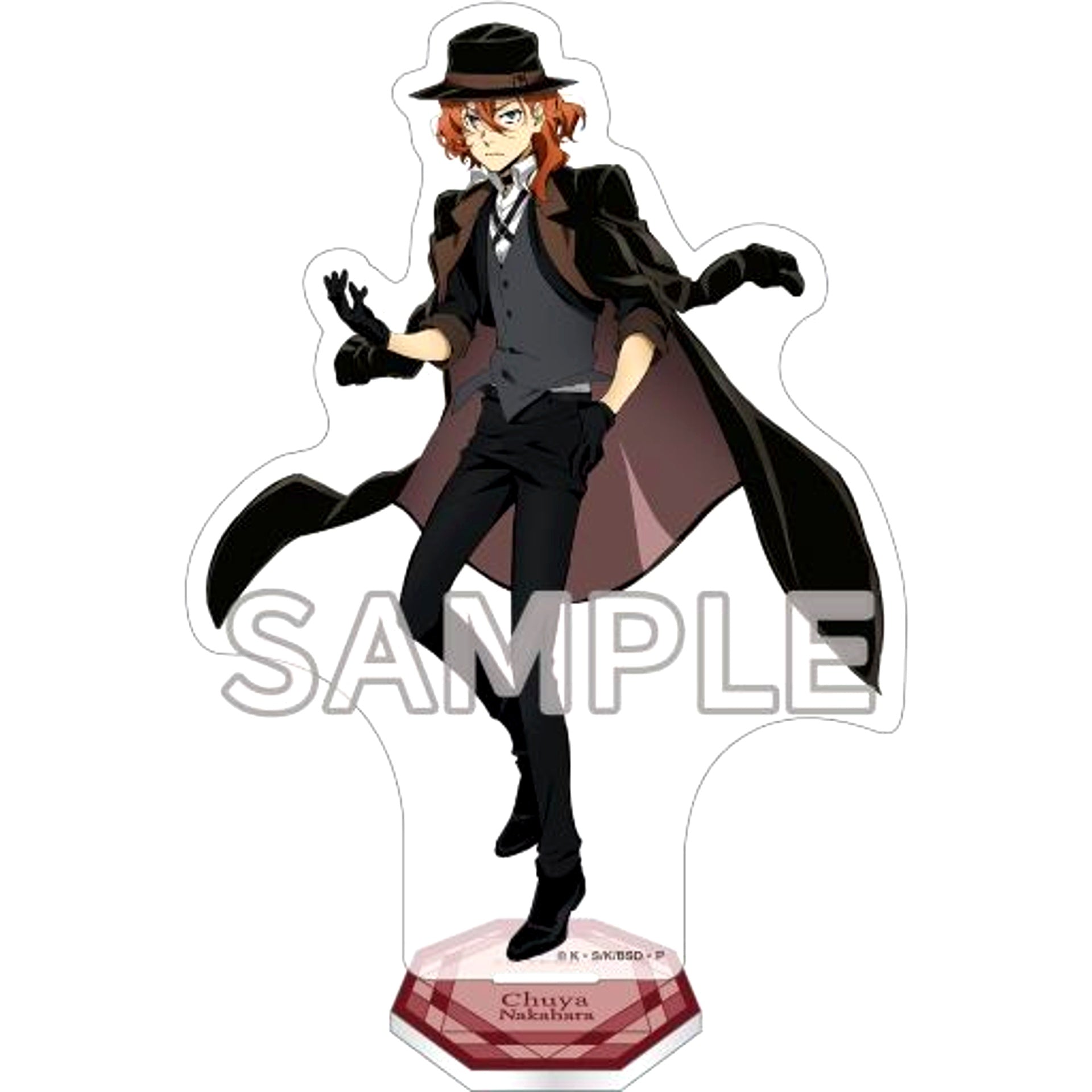 Chuya Nakahara New Visual Ver. Acrylic Stand Figure Bungo Stray Dogs [USED]