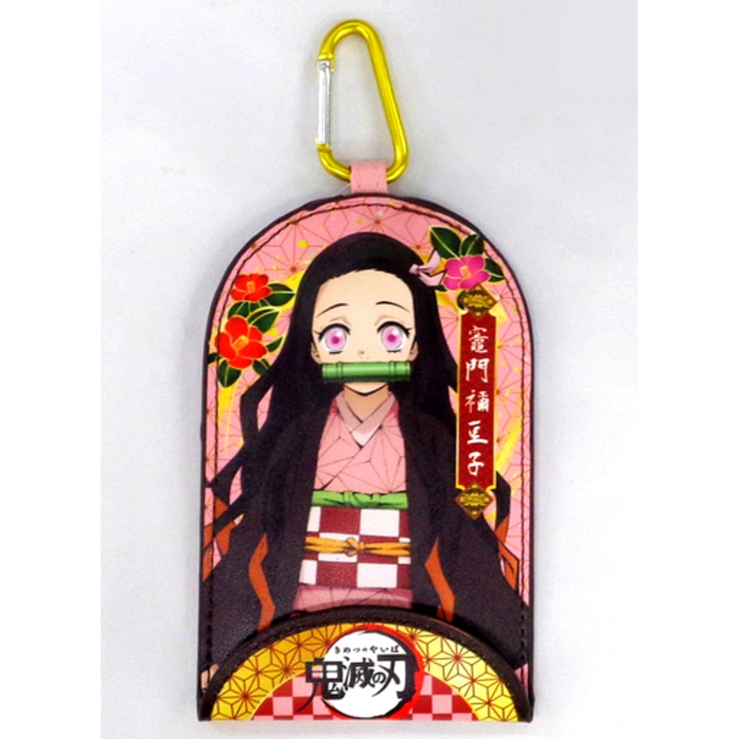 Nezuko Kamado Inosuke Hashibira Zenitsu Agatsuma Demon Slayer Keychain with Reel Key Case [USED]