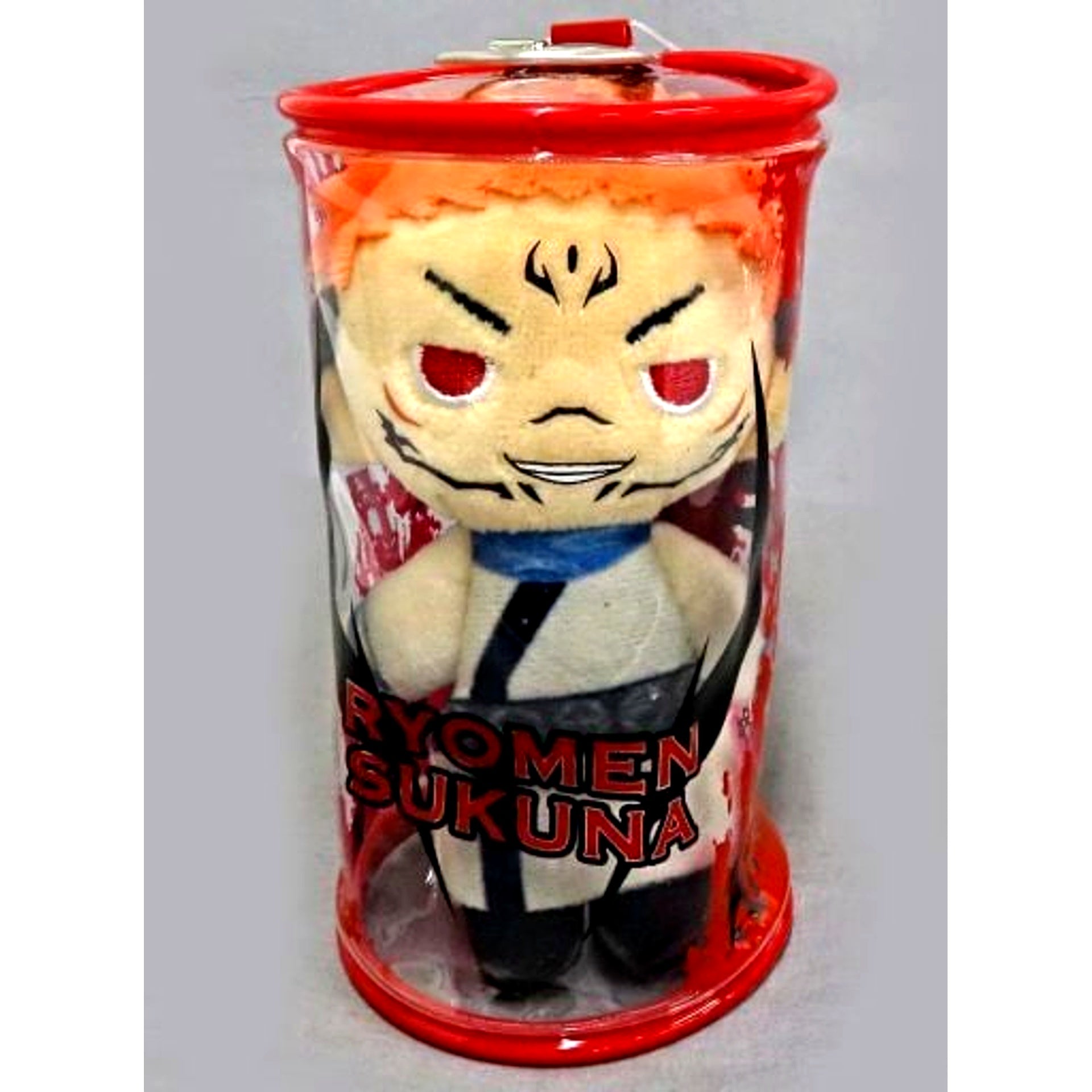 Ryomen Sukuna Jujutsu Kaisen Fair in JUMP SHOP Nuikan Plush Badge [USED]