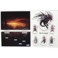 Granblue Fantasy Lyria & Others Diorama Acrylic Stand Proto Bahamut Battle Acrylic Stands [USED]