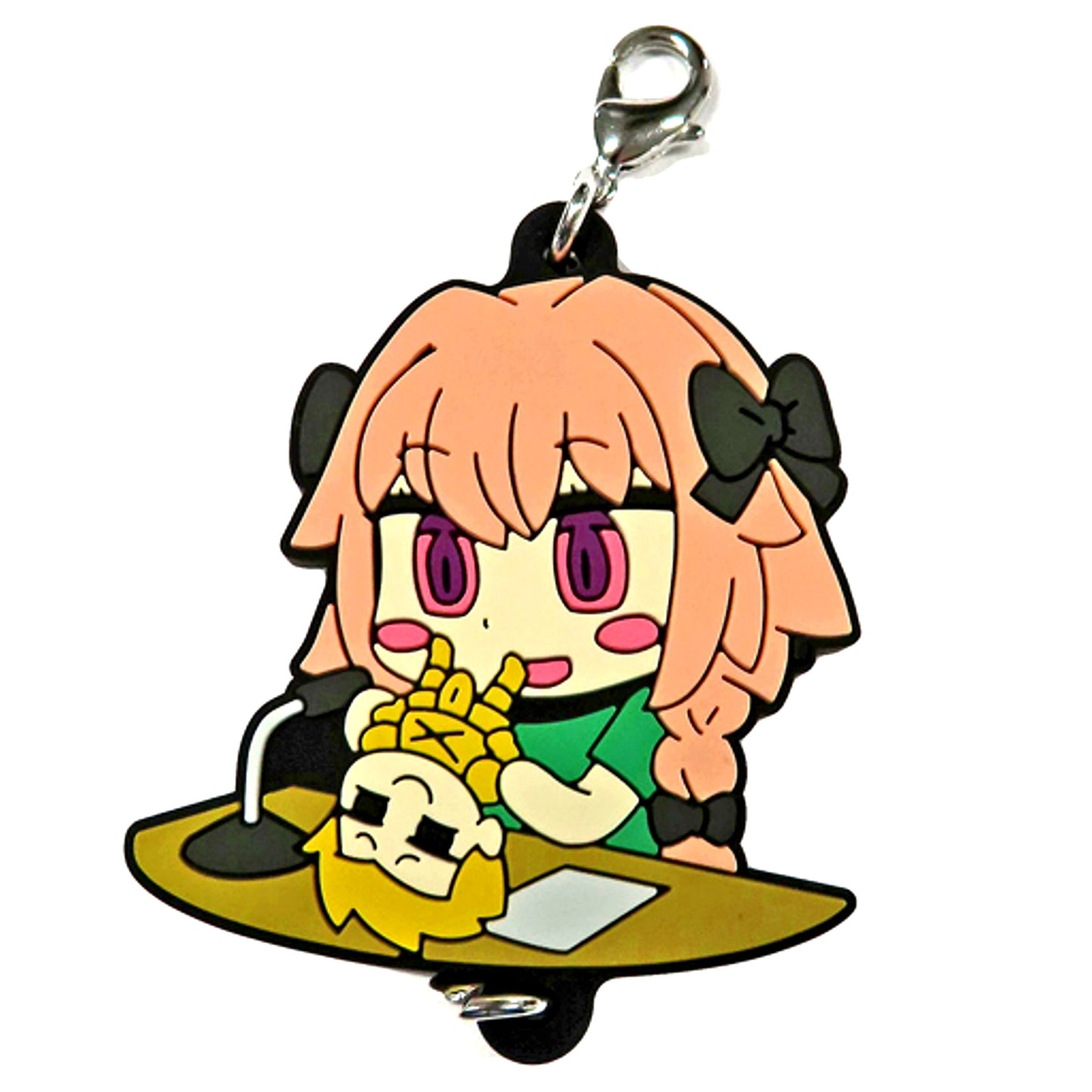Rider Astolfo Riyo Drawn Illustration Connecting Rubber Charm Fate/Grand Order Fes 2021 6th Anniversary [USED]