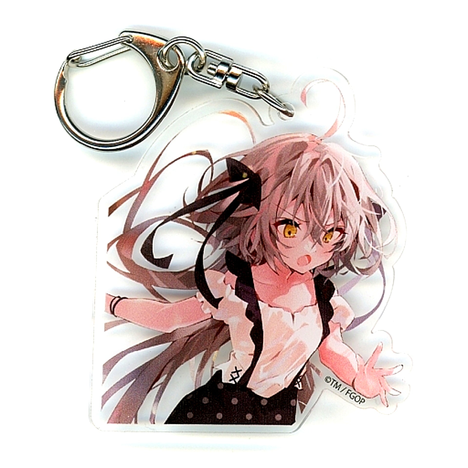 Lancer Jeanne d'Arc Alter Santa Lily Program Concept Art Acrylic Keychain Altera Fate/Grand Order Fes 2021 6th Anniversary [USED]