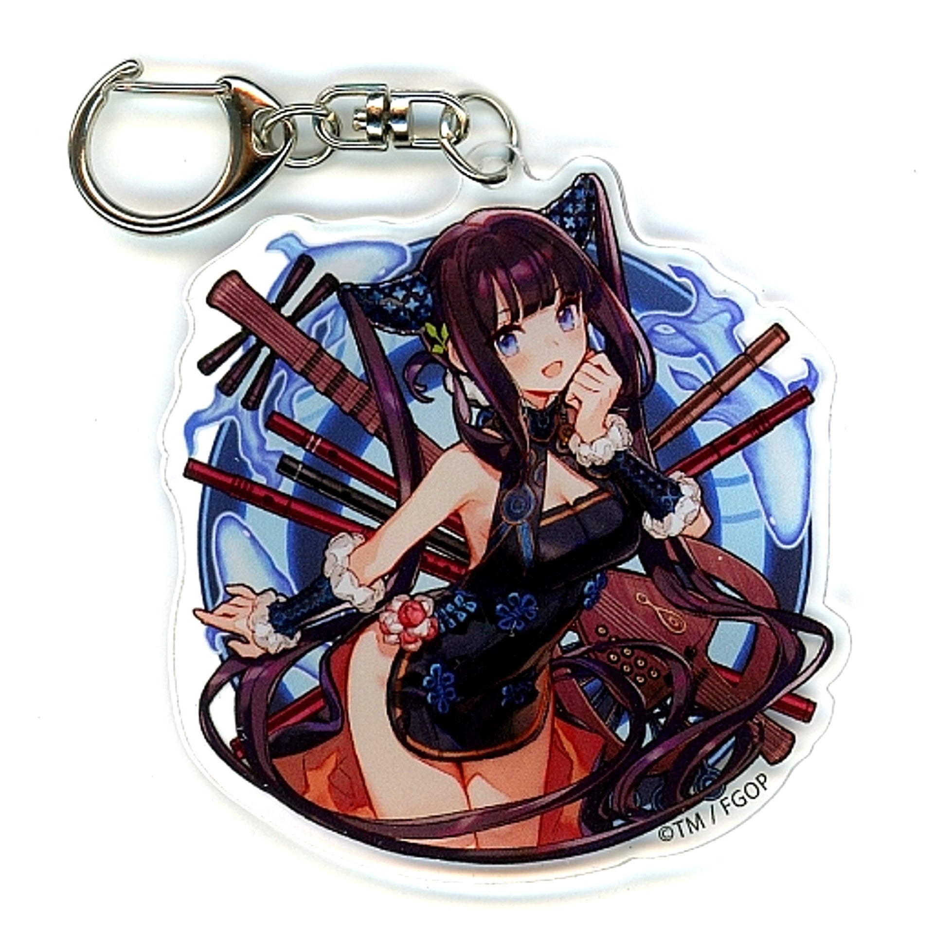Foreigner Yang Guifei Consort of the Heavenly Emperor Fate/Grand Order Command Code Trading Acrylic Keychain Vol.4 Character Fes. 2021 6th Anniv [USED]