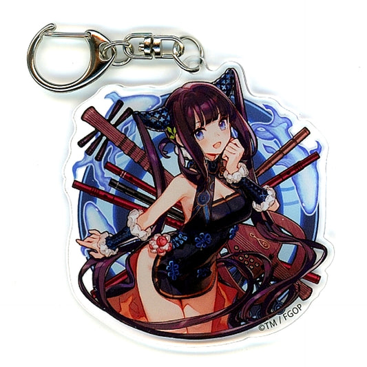Foreigner Yang Guifei Consort of the Heavenly Emperor Fate/Grand Order Command Code Trading Acrylic Keychain Vol.4 Character Fes. 2021 6th Anniv [USED]