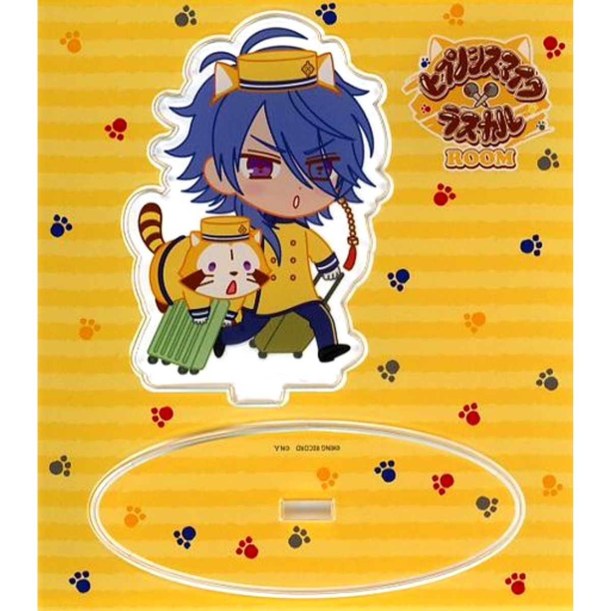 Dice Arisugawa Hypnosis Mic: Division Rap Battle x Rascal the Raccoon Hotel Collaboration Acrylic Stand [USED]