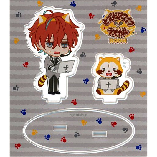 Doppo Kannonzaka Hypnosis Mic: Division Rap Battle x Rascal the Raccoon Hotel Collaboration Acrylic Stand [USED]
