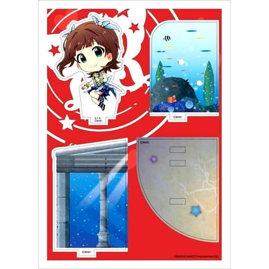 Haruka Amami THE IDOLM@STER MILLION LIVE! Acrylic Chara Plate Petit U Diamond Diver [USED]
