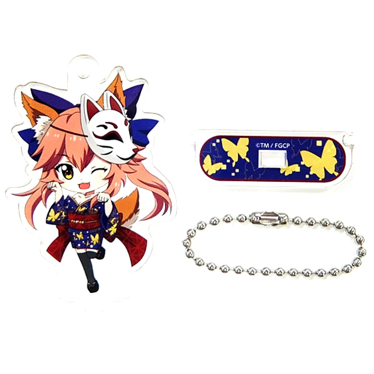 Tamamo no Mae Fate/Grand Carnival x Lawson Connecting Acrylic Stand Keychain [USED]