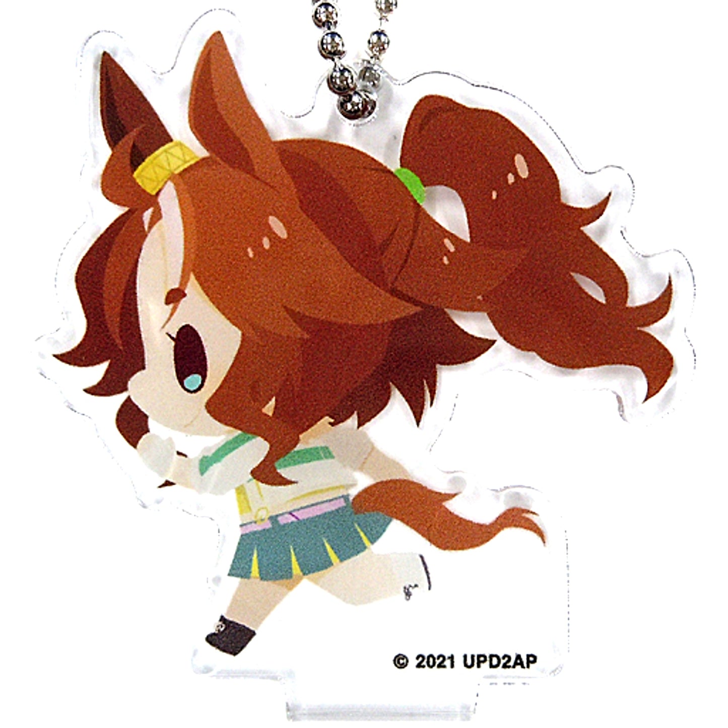 Mejiro Palmer Umamusume Pretty Derby Season 2 Mini Character Acrylic Keychain A CharaDri!! Collabo Cafe Honpo [USED]
