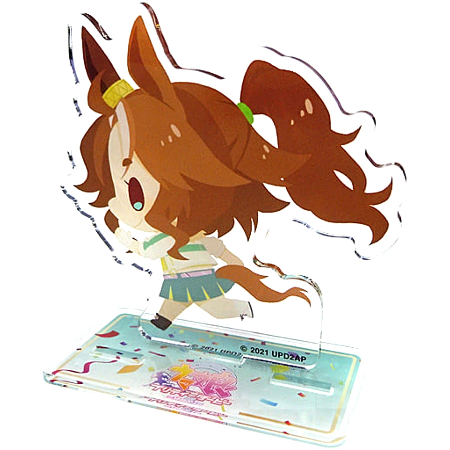 Mejiro Palmer Umamusume: Pretty Derby Season 2 CharaDri!! x COLLABO CAFE HONPO Mini Chara Acrylic Stand A [USED]